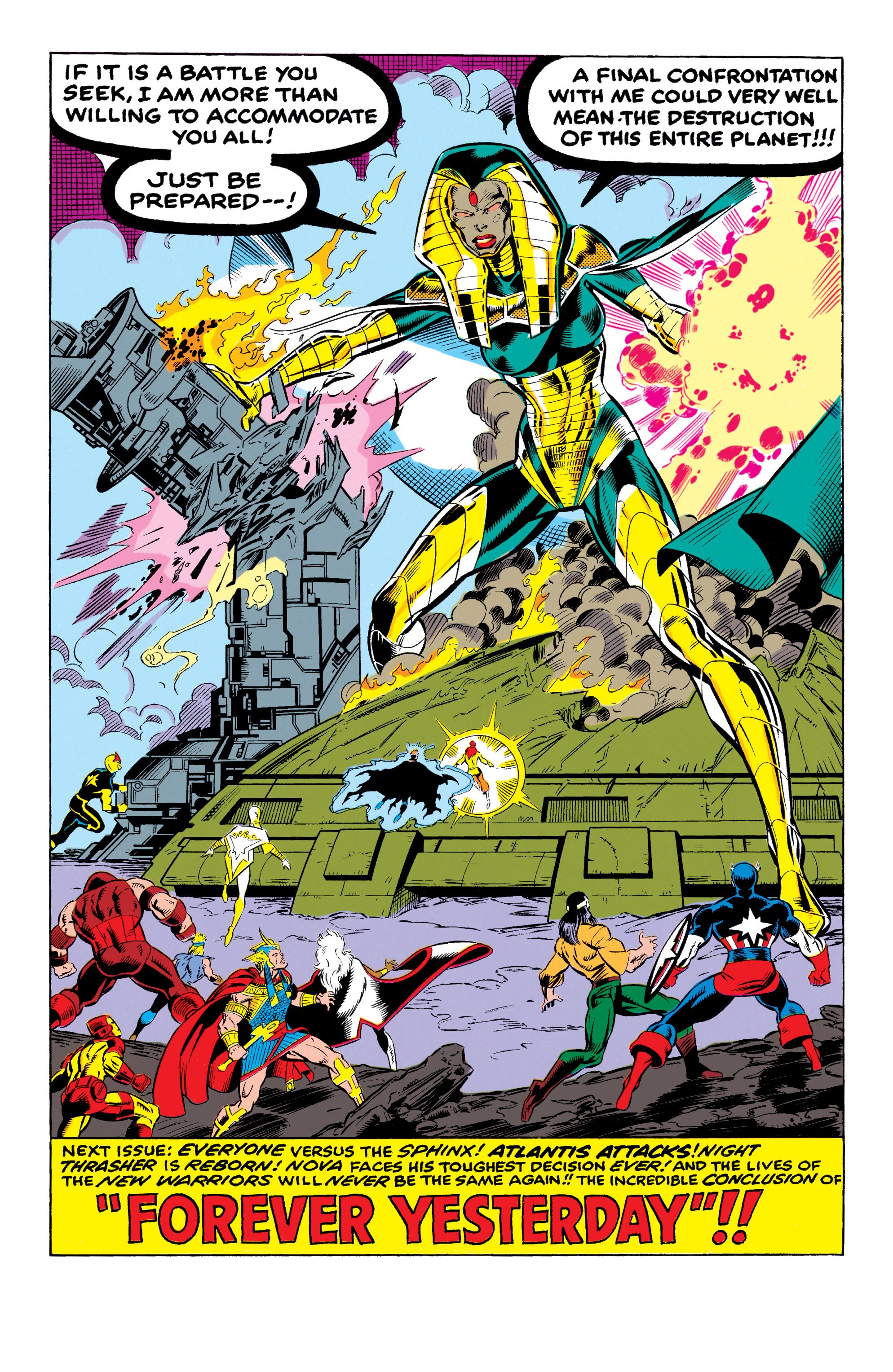 Read online The New Warriors comic -  Issue #12 - 24