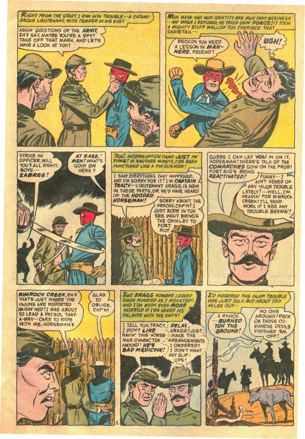 Read online Hooded Horseman comic -  Issue #29 - 4