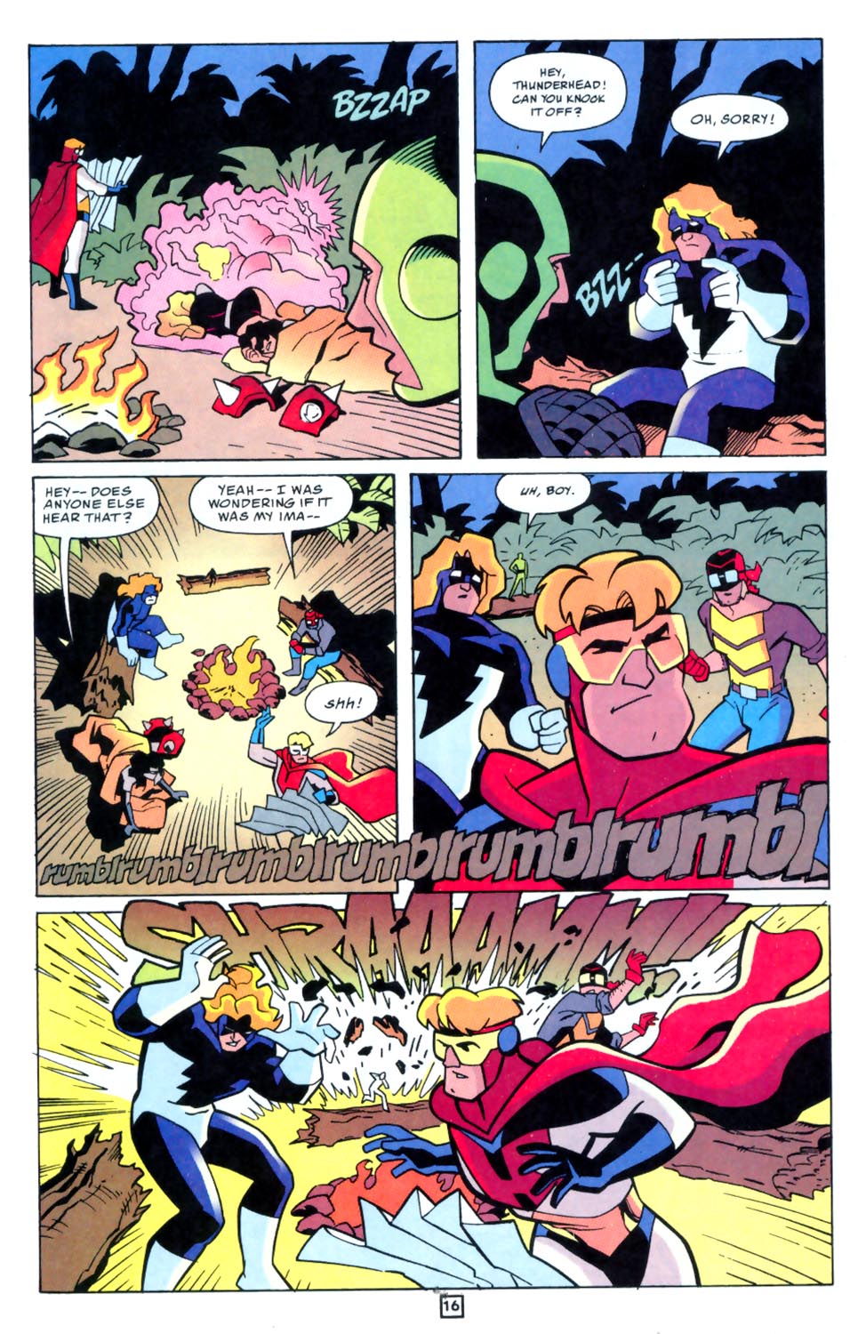 Read online Young Heroes in Love comic -  Issue #10 - 18