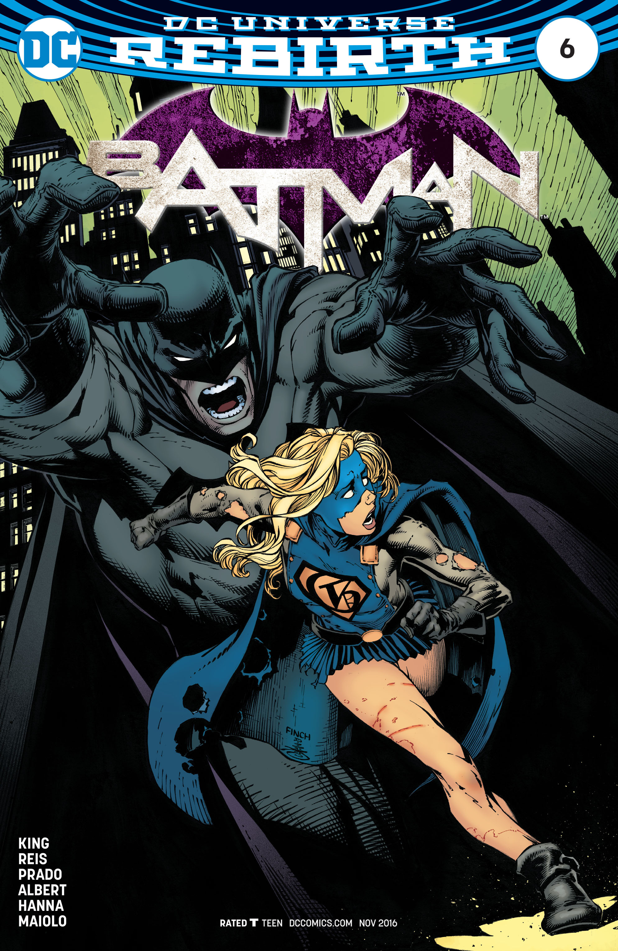 Read online Batman (2016) comic -  Issue #6 - 1