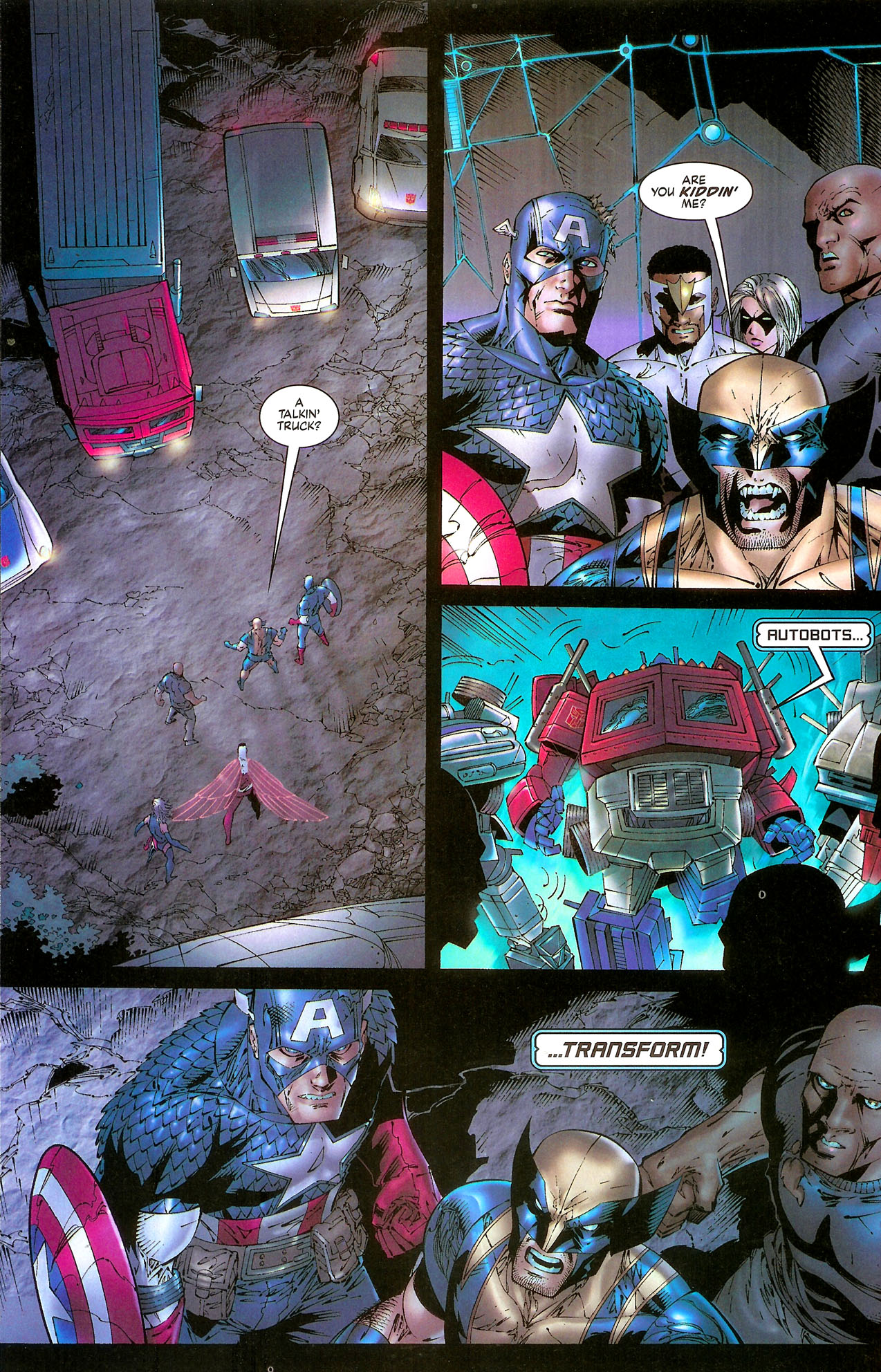 Read online New Avengers/Transformers comic -  Issue #1 - 20