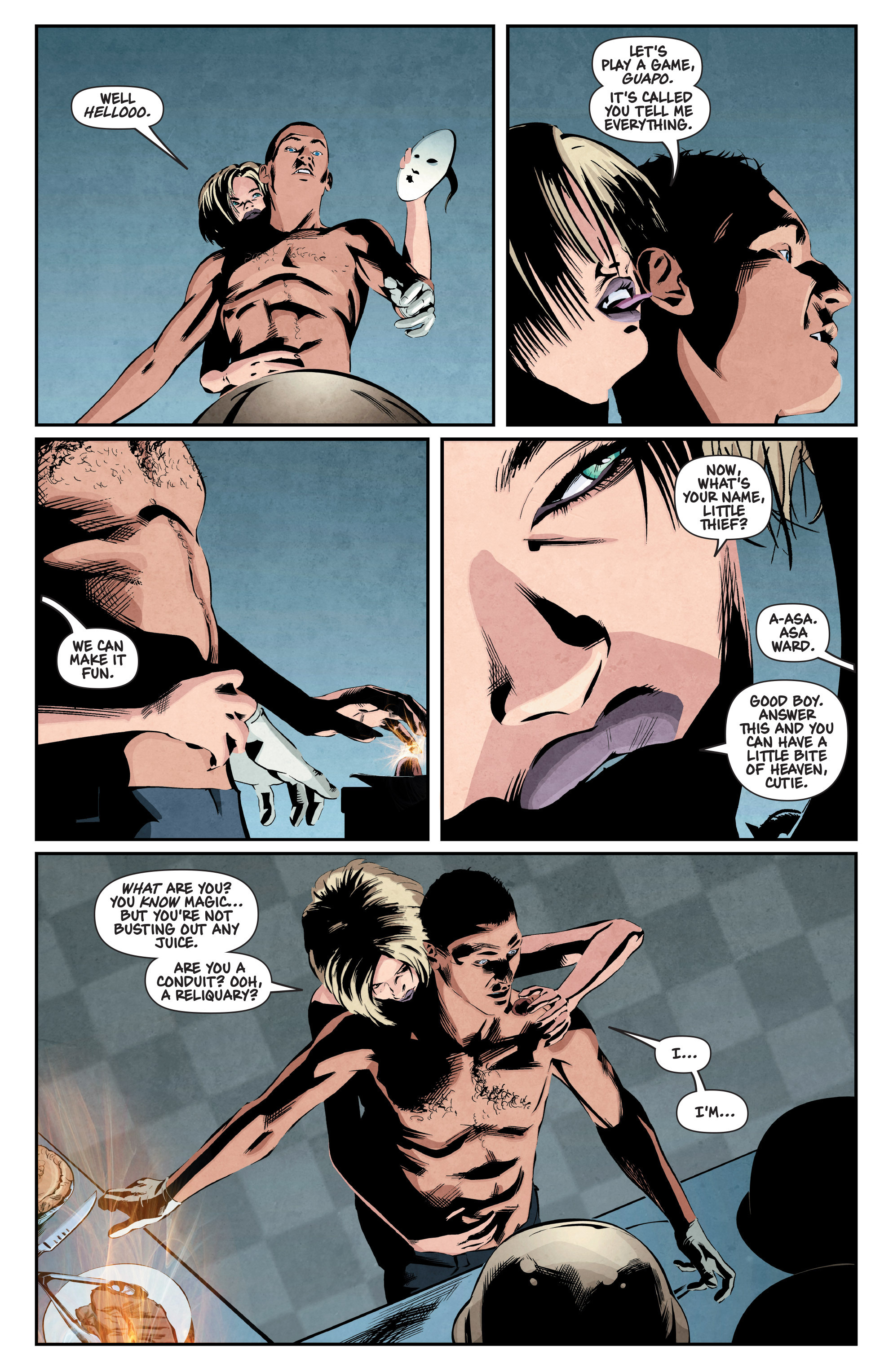 Read online Mayhem and Magic (The Reliquary Series) comic -  Issue #1 - 7