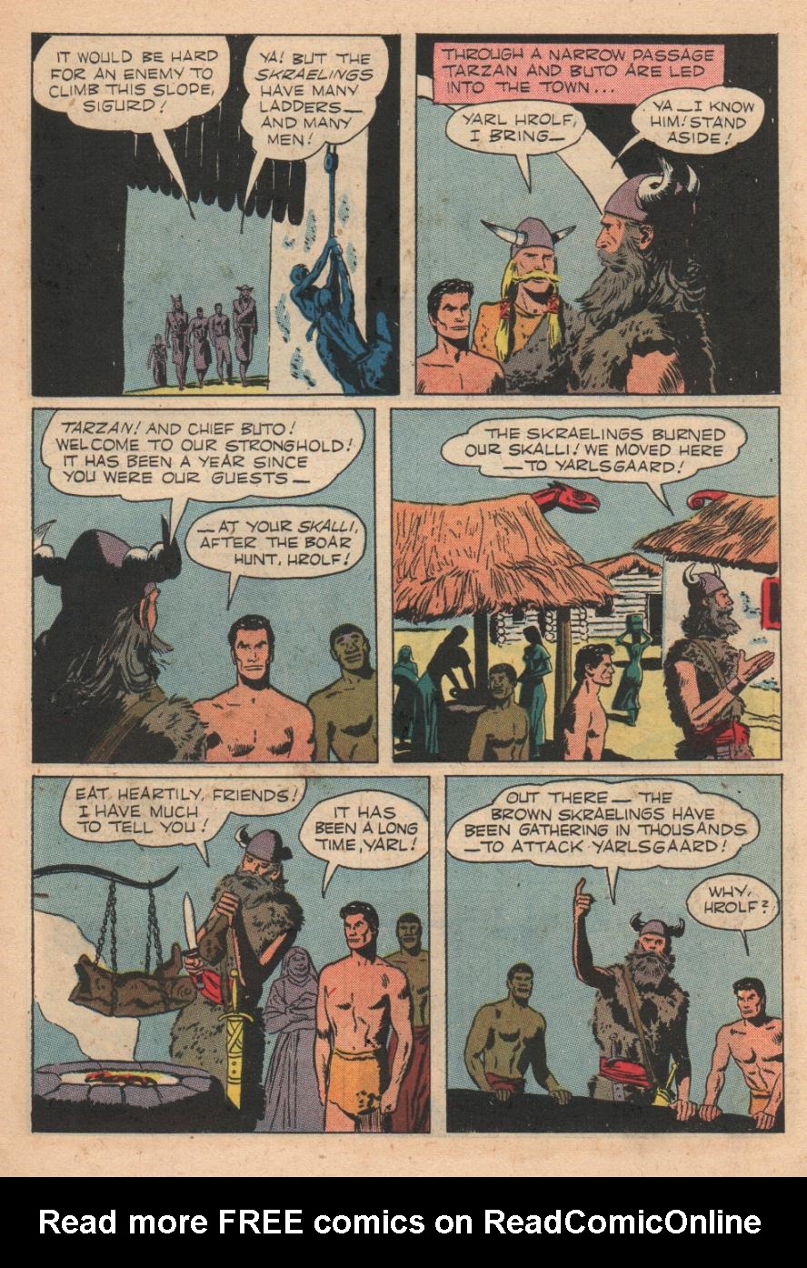 Read online Tarzan (1948) comic -  Issue #91 - 7