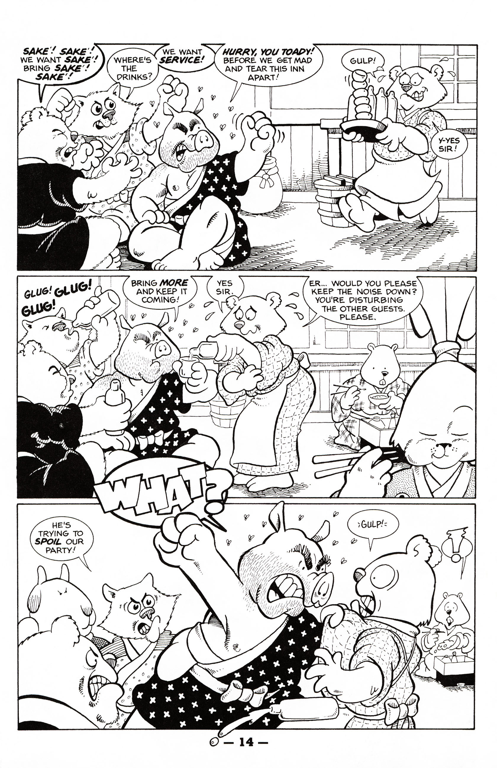Read online Critters comic -  Issue #6 - 16
