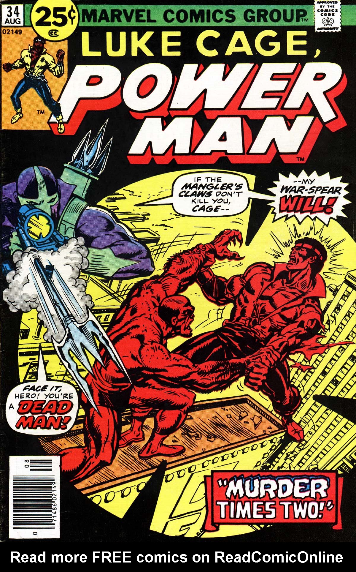 Read online Power Man comic -  Issue #34 - 1