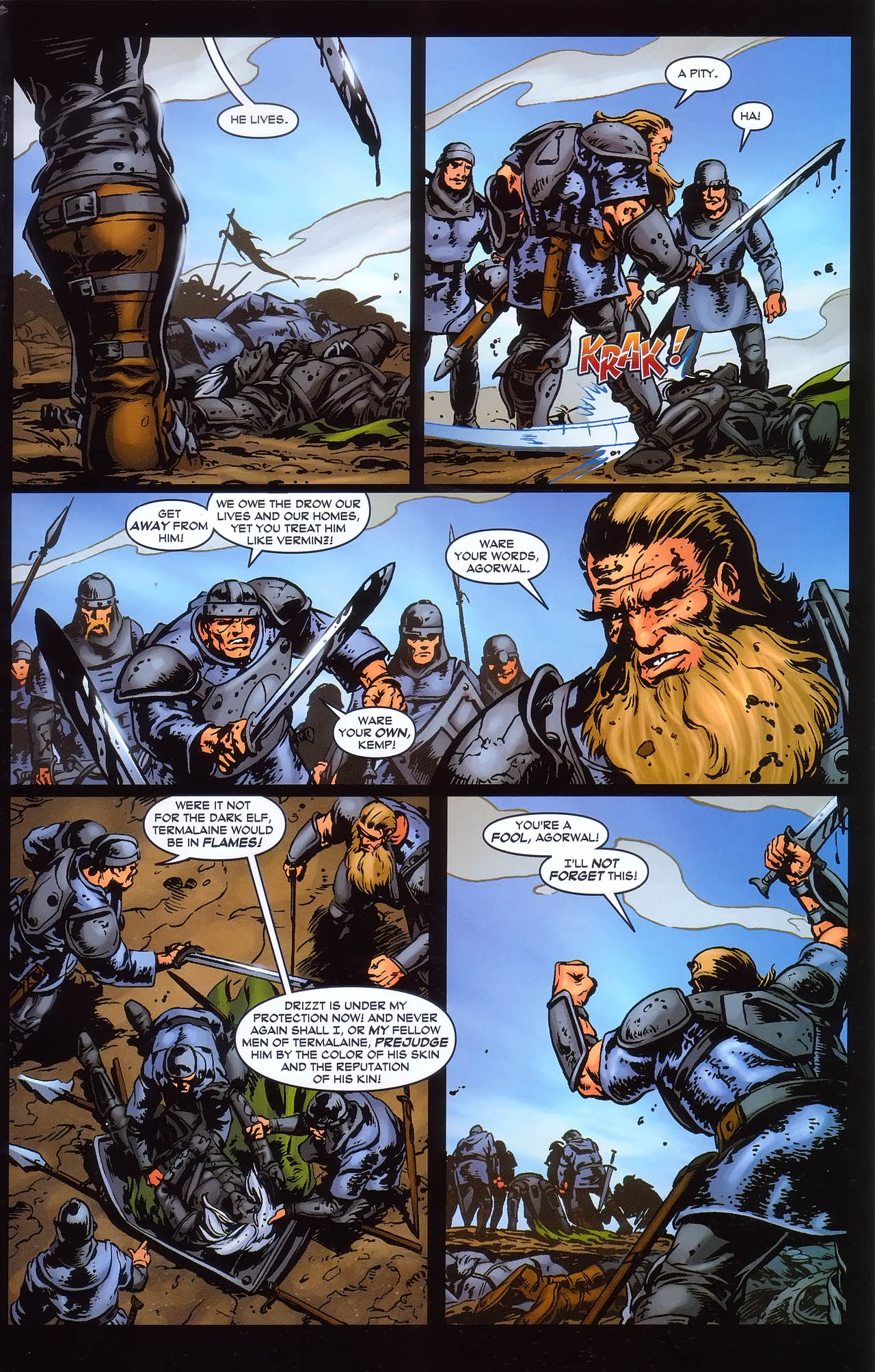 Read online Forgotten Realms: The Crystal Shard comic -  Issue #1 - 32