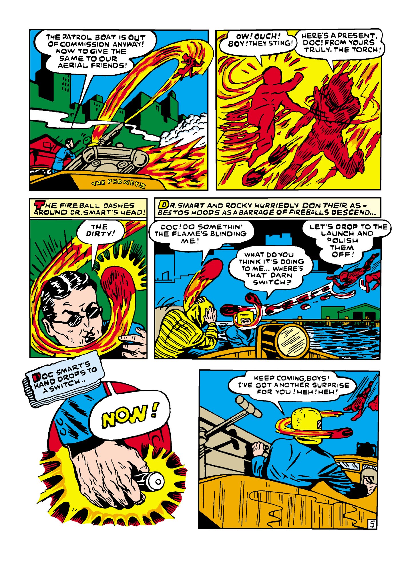 Read online Marvel Masterworks: Golden Age Human Torch comic -  Issue # TPB 1 (Part 3) - 34