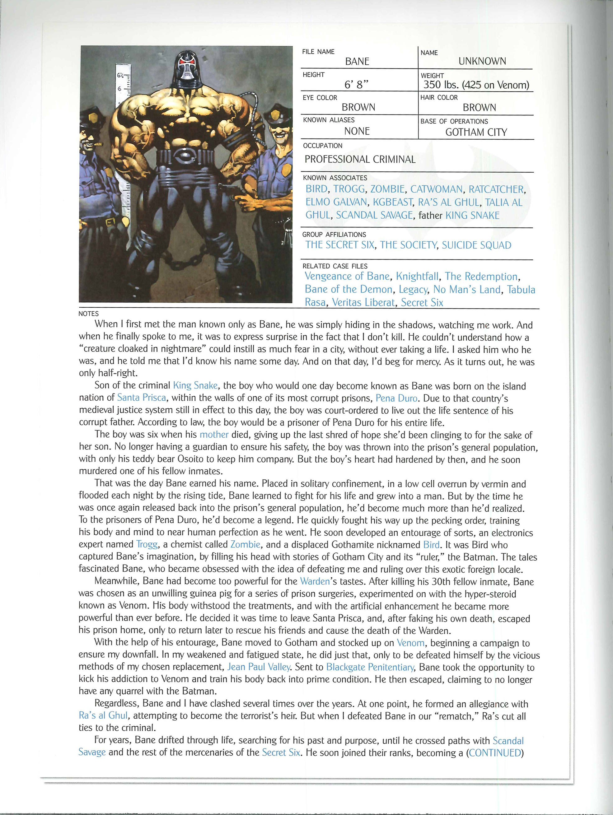 Read online The Batman Files comic -  Issue # TPB (Part 3) - 33