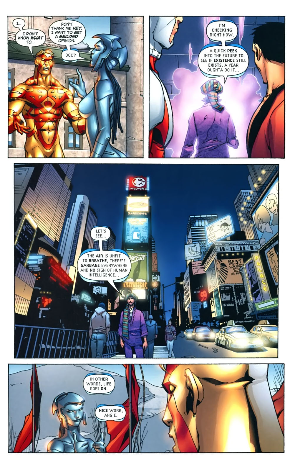 Captain Atom: Armageddon Issue #6 #6 - English 16