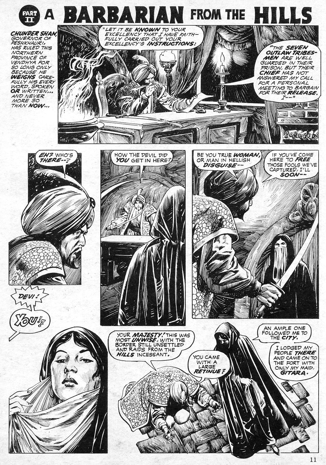 Read online The Savage Sword Of Conan comic -  Issue #16 - 11