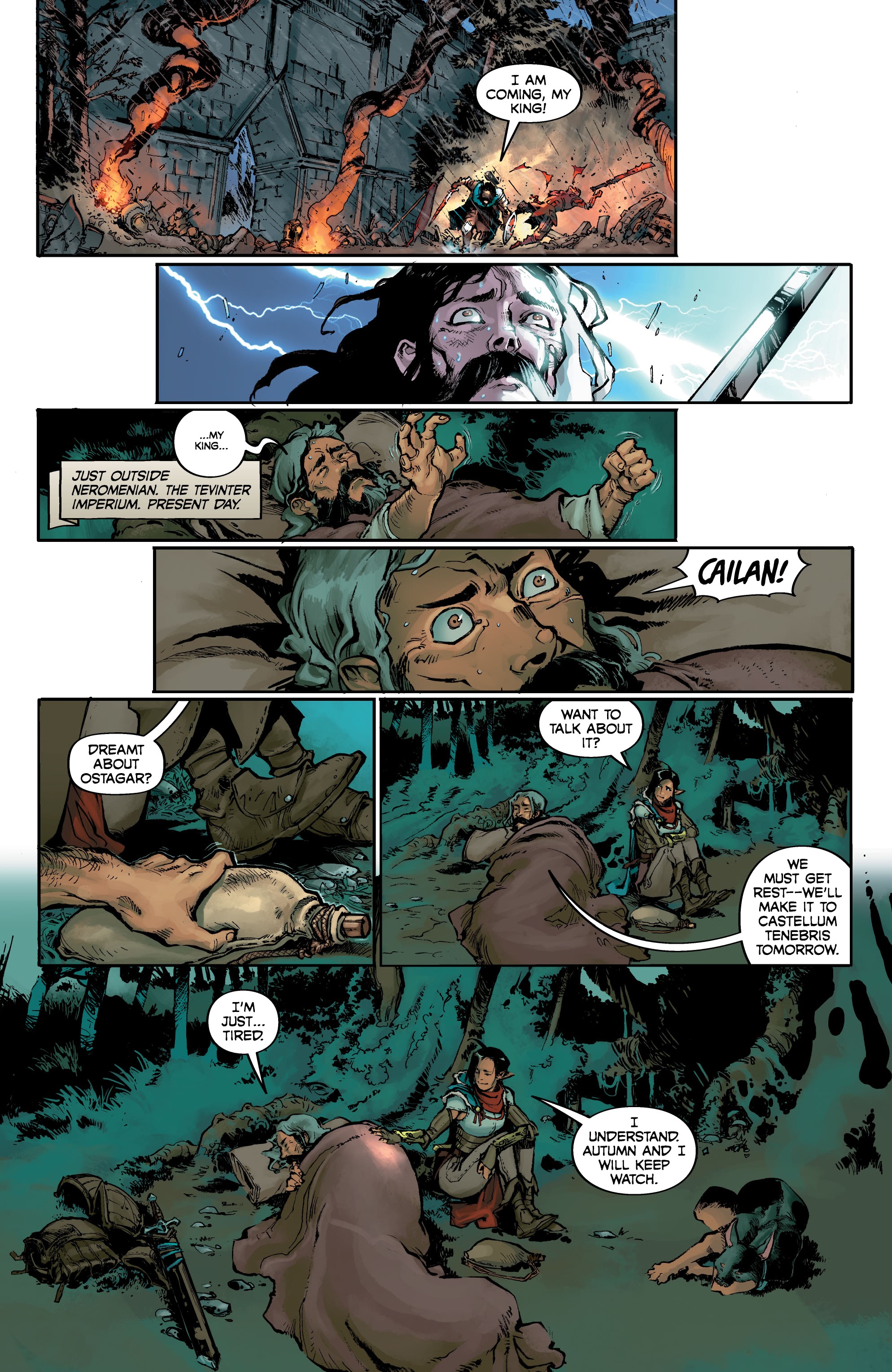 Read online Dragon Age: Dark Fortress comic -  Issue #1 - 4