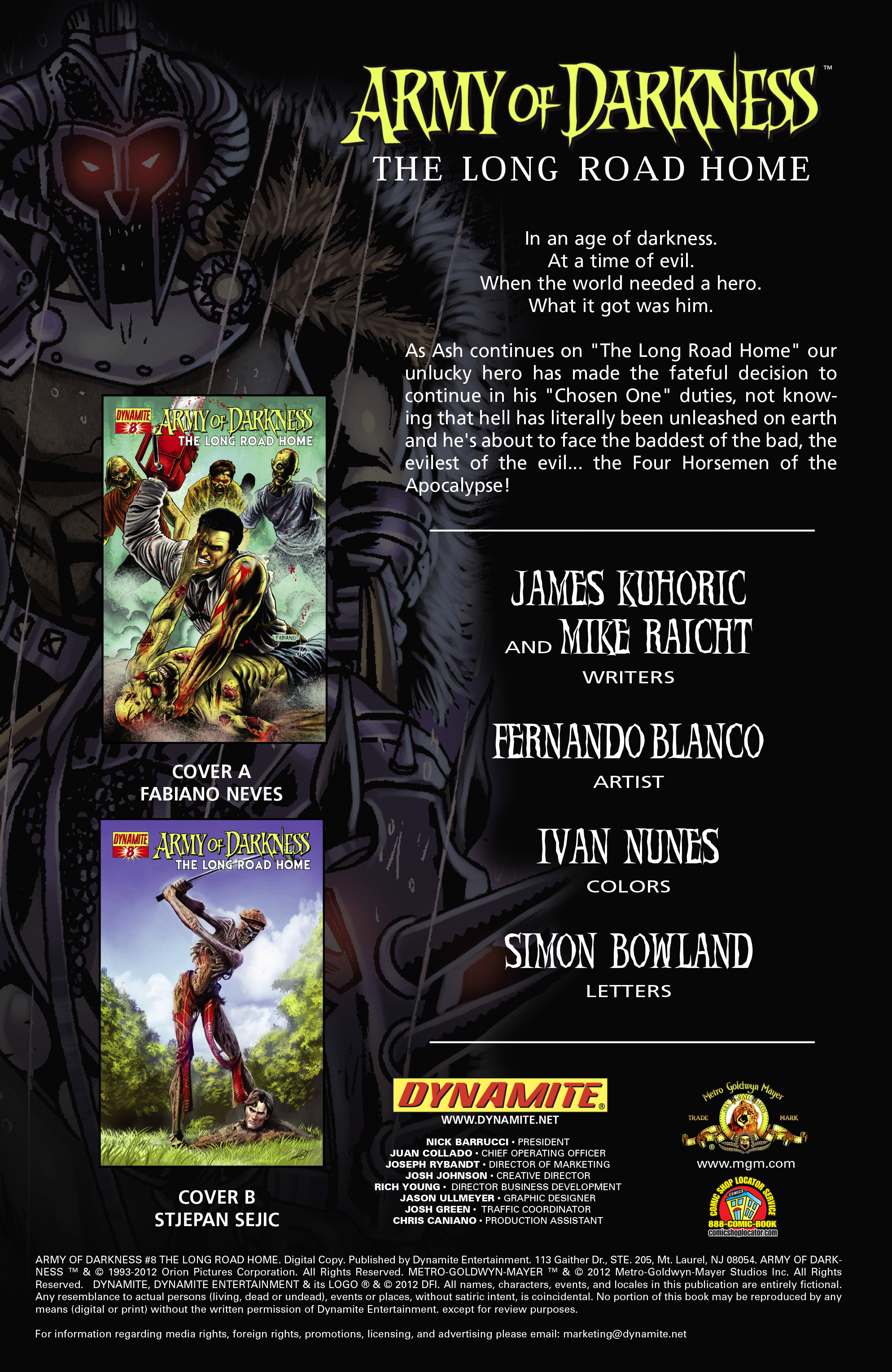 Read online Army of Darkness: The Long Road Home comic -  Issue #Army of Darkness: The Long Road Home TPB - 81