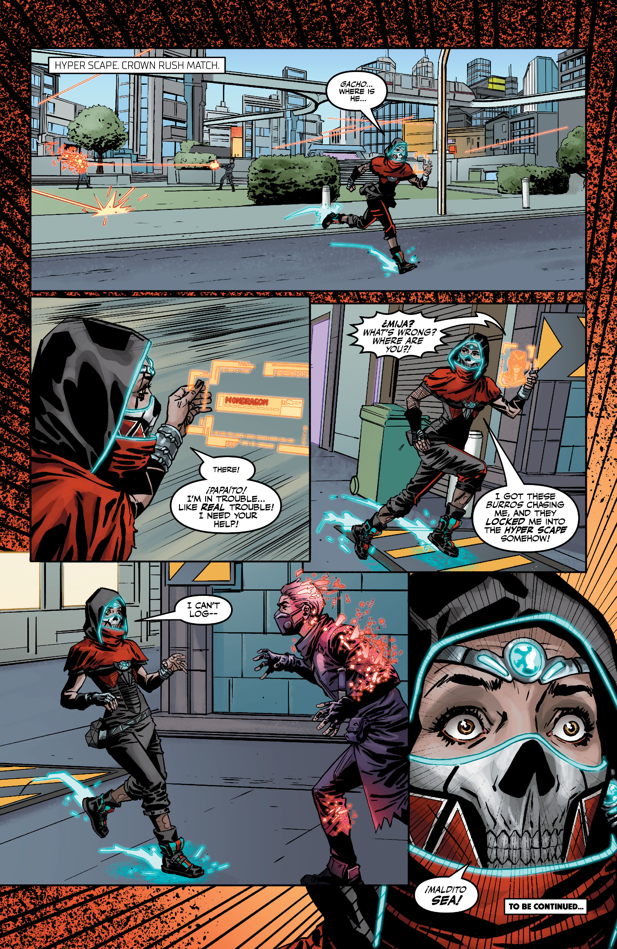 Read online HYPER SCAPE: Pass Through to the Other Side comic -  Issue #1 - 12