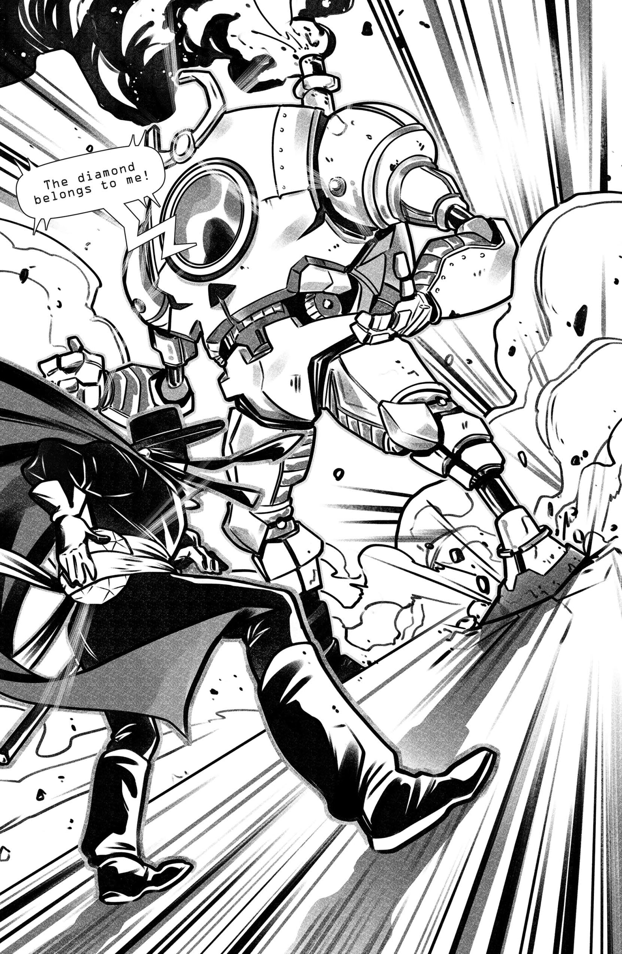 Read online Zorro Black & White Noir comic -  Issue # Full - 6