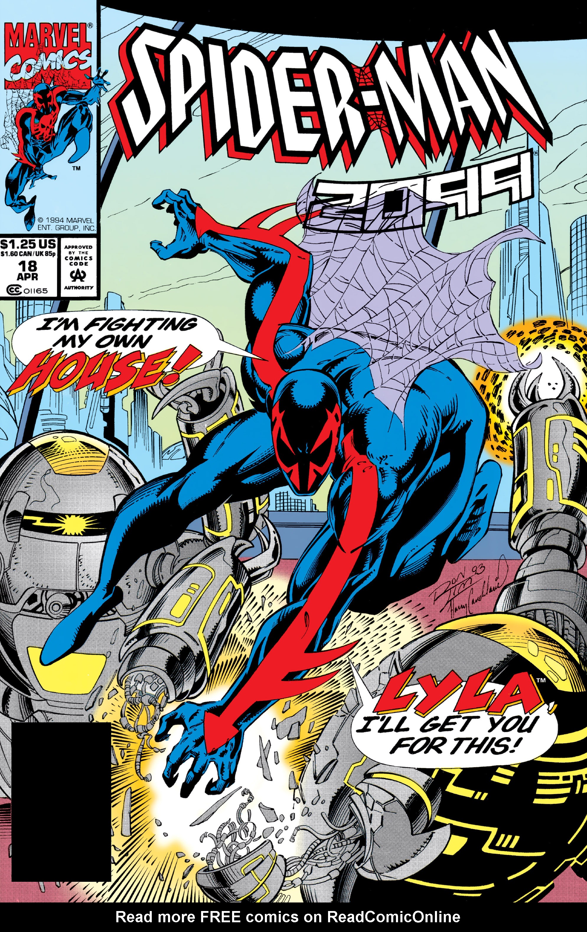 Read online Spider-Man 2099 (1992) comic -  Issue #18 - 1