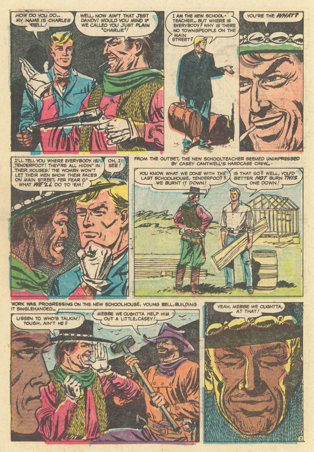 Read online Western Gunfighters (1956) comic -  Issue #27 - 22