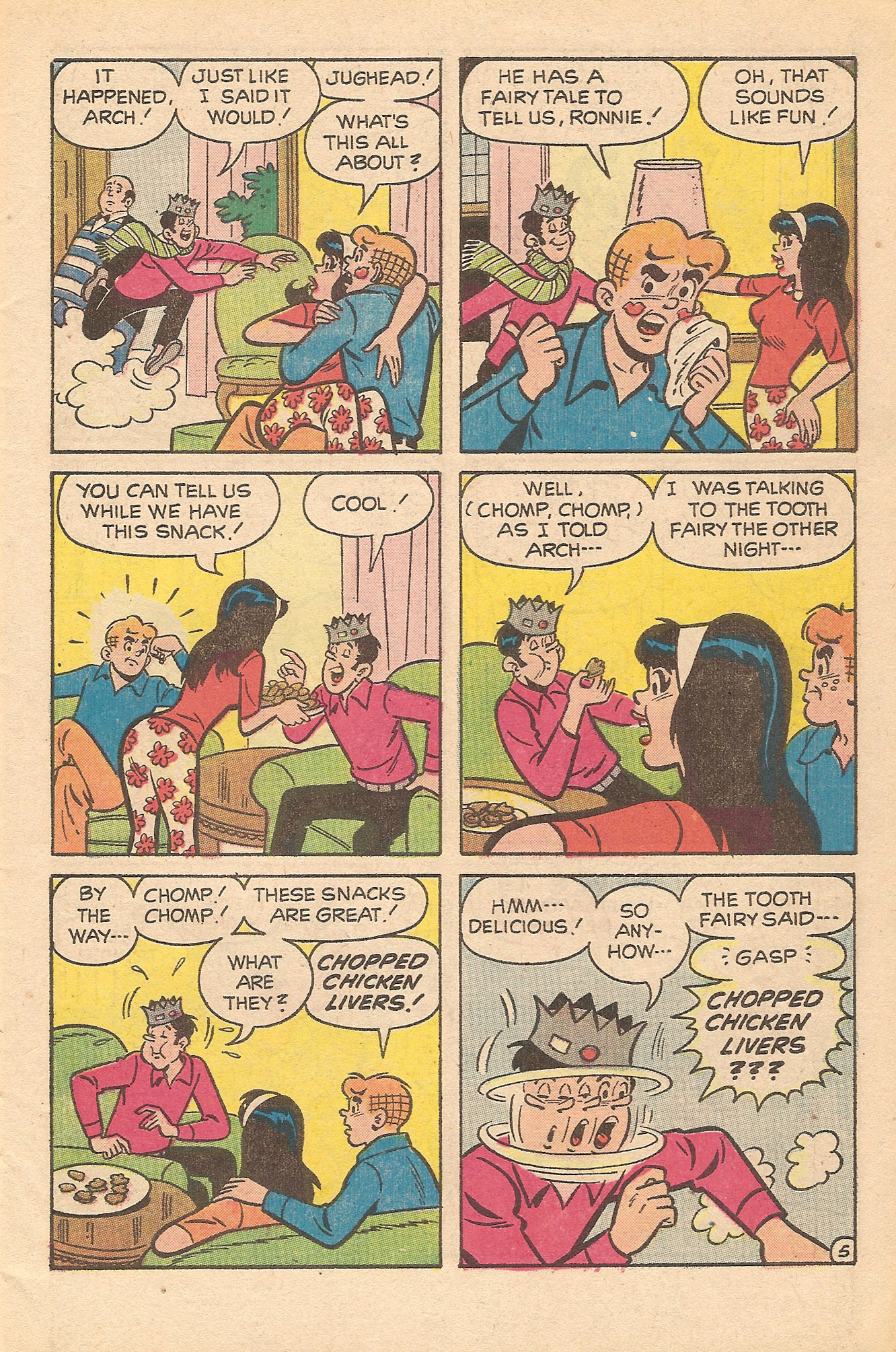 Read online Jughead (1965) comic -  Issue #215 - 7