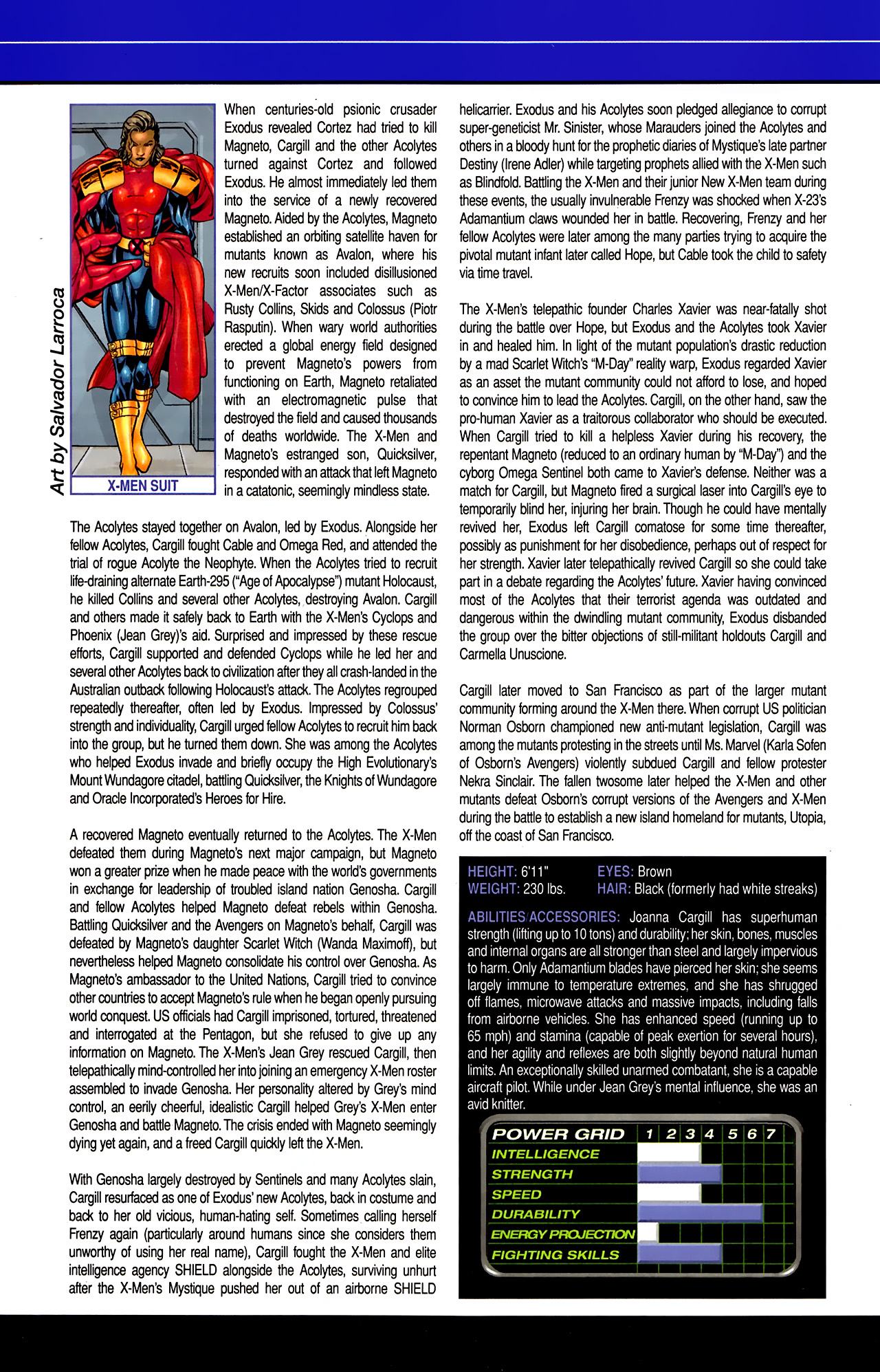 Read online X-Men: Phoenix Force Handbook comic -  Issue # Full - 8