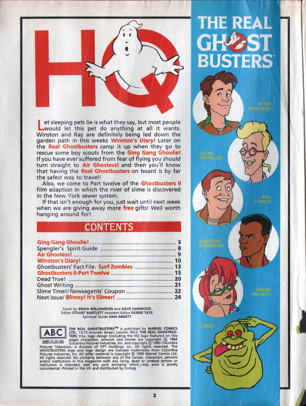 Read online The Real Ghostbusters comic -  Issue #89 - 2