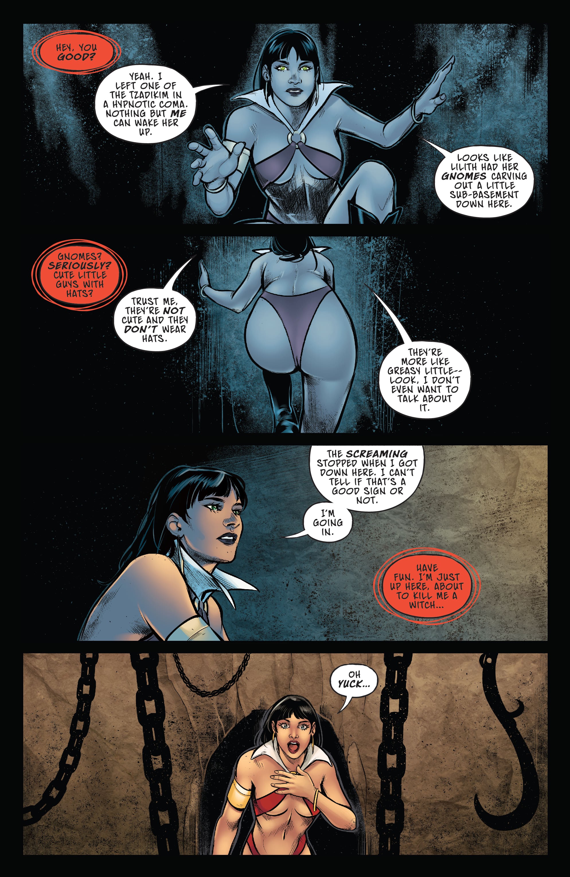 Read online Vampirella VS. Purgatori comic -  Issue #3 - 13