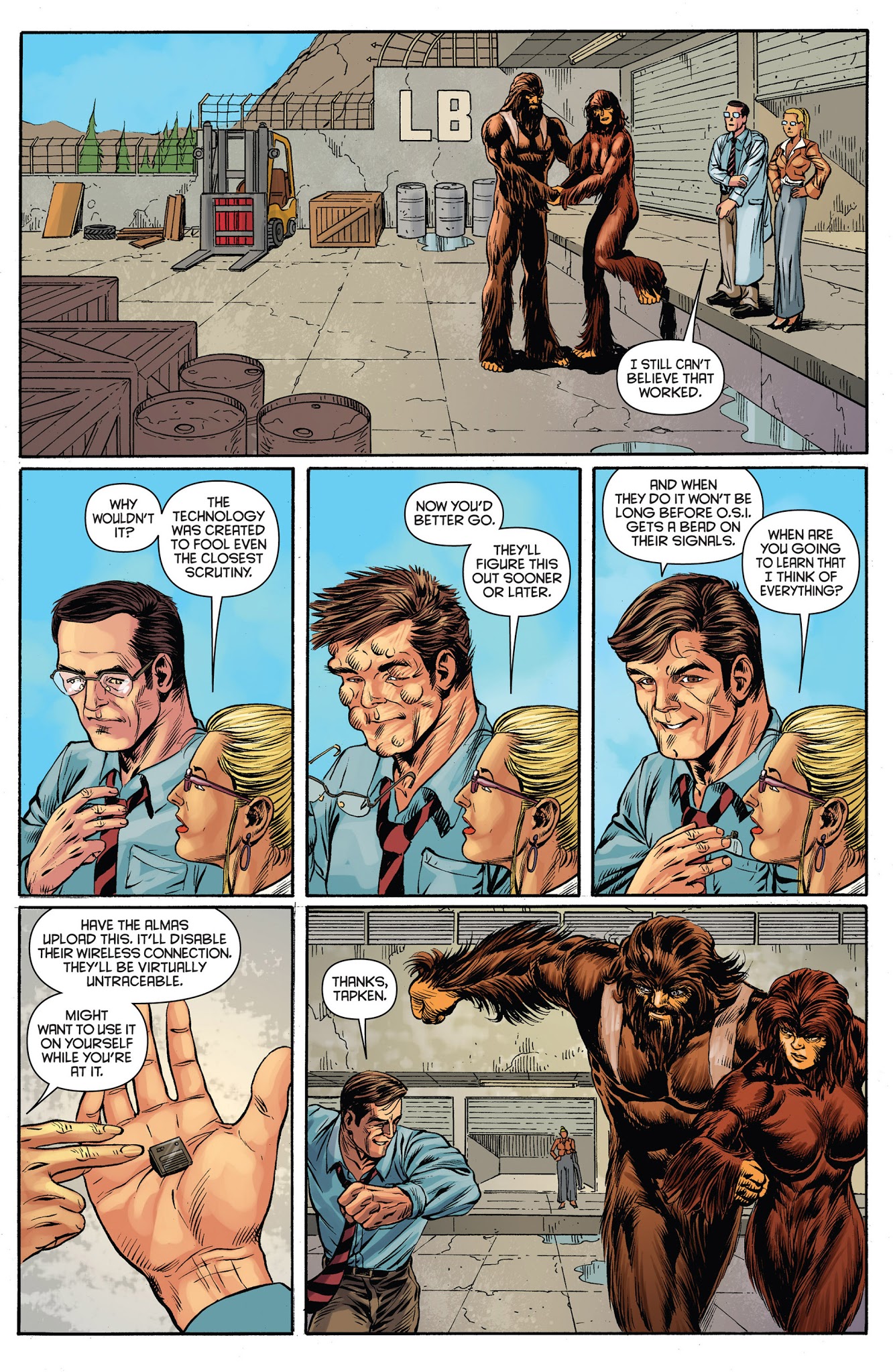 Read online Bionic Man comic -  Issue #15 - 23