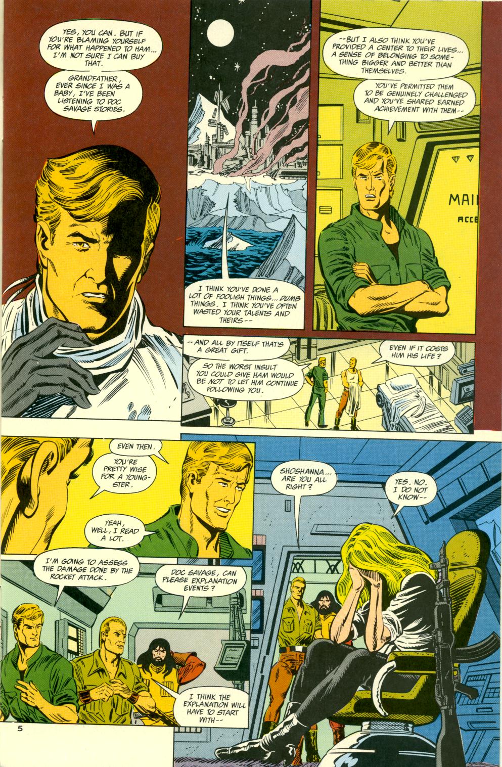 Read online Doc Savage (1988) comic -  Issue #5 - 7