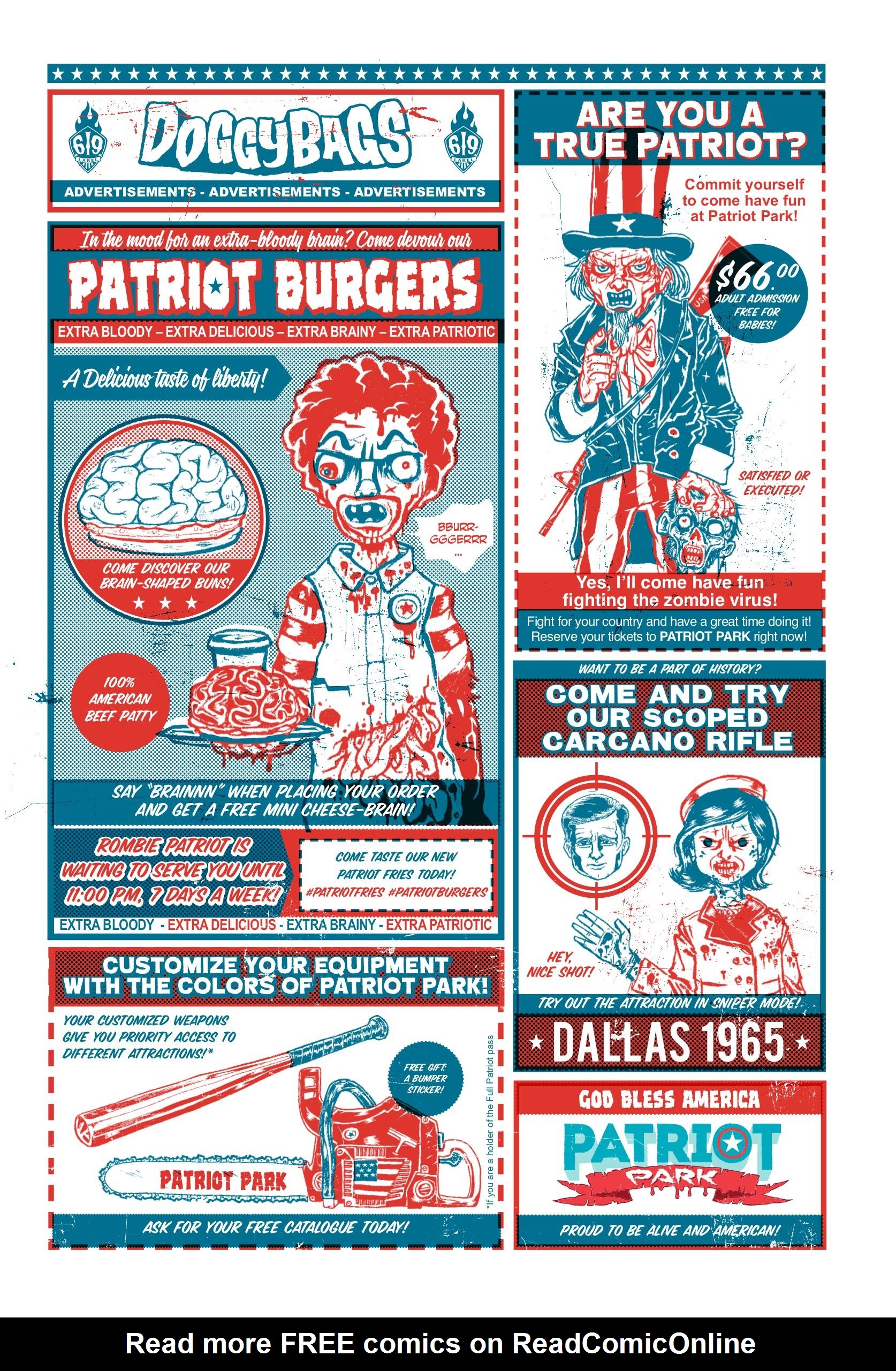 Read online Doggybags: Death of A Nation comic -  Issue # TPB - 40
