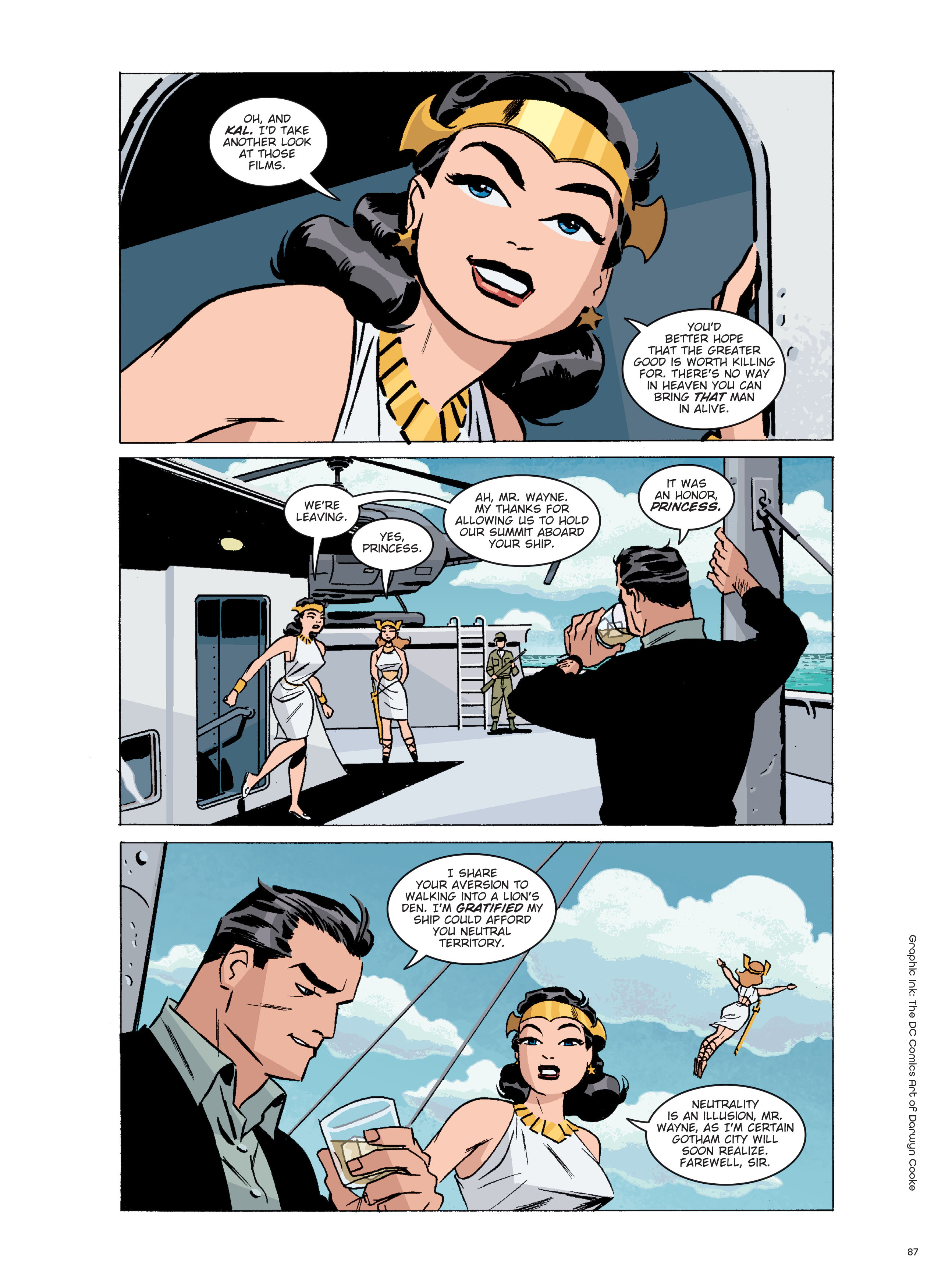 Read online Graphic Ink: The DC Comics Art of Darwyn Cooke comic -  Issue # TPB (Part 1) - 87