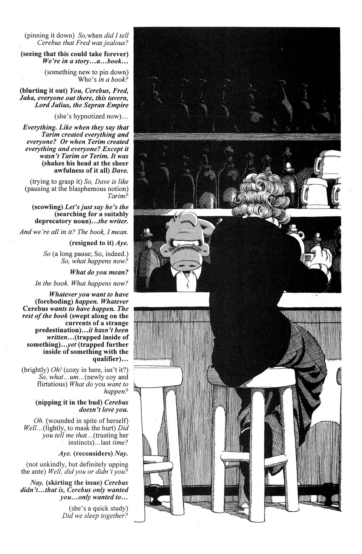 Read online Cerebus comic -  Issue #216 - 7