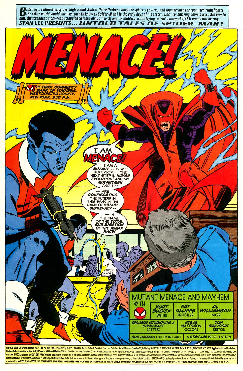 Read online Untold Tales of Spider-Man comic -  Issue #21 - 2