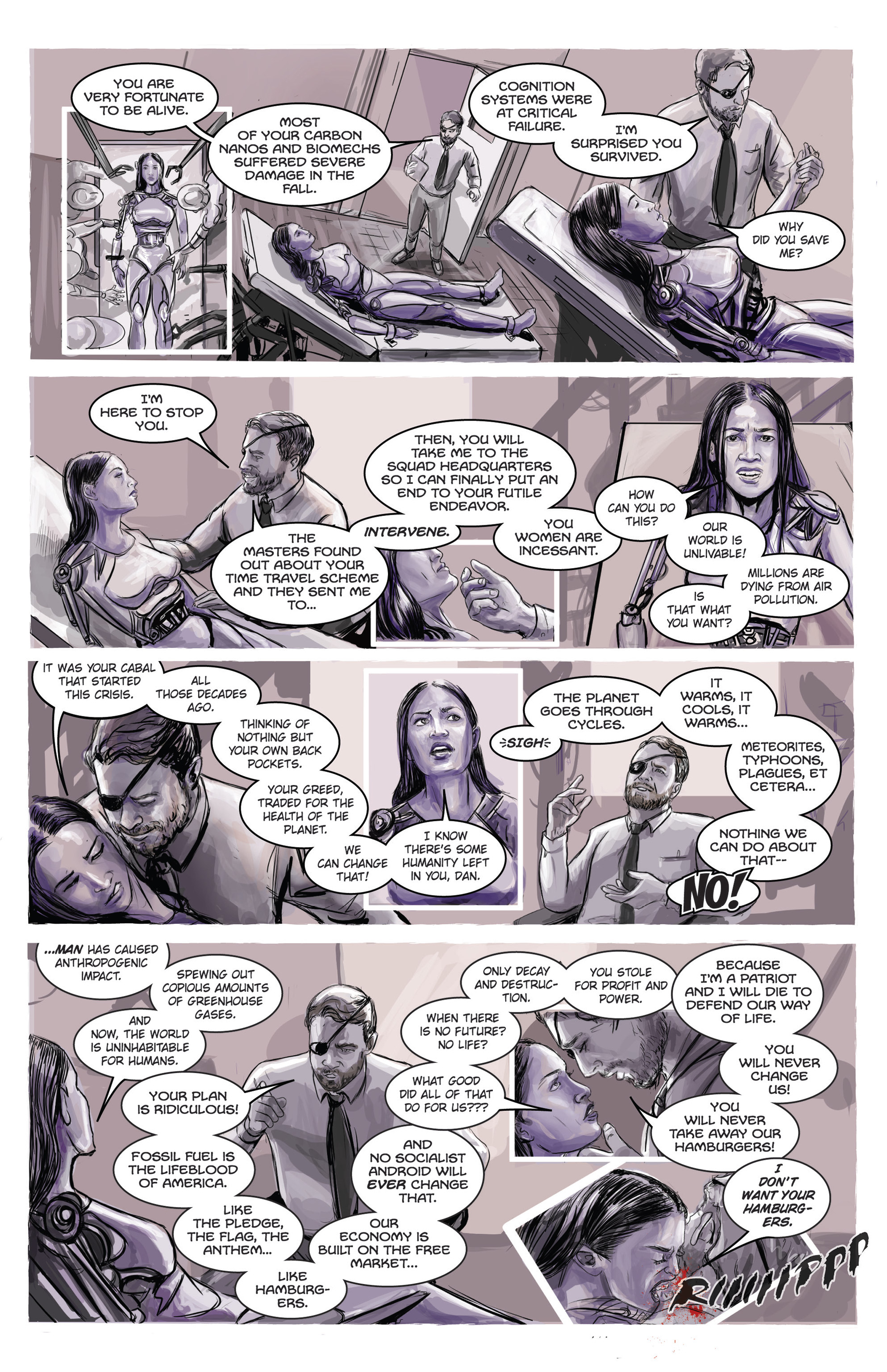 Read online Alexandria Ocasio-Cortez and the Freshman Force: Squad Special comic -  Issue # Full - 26
