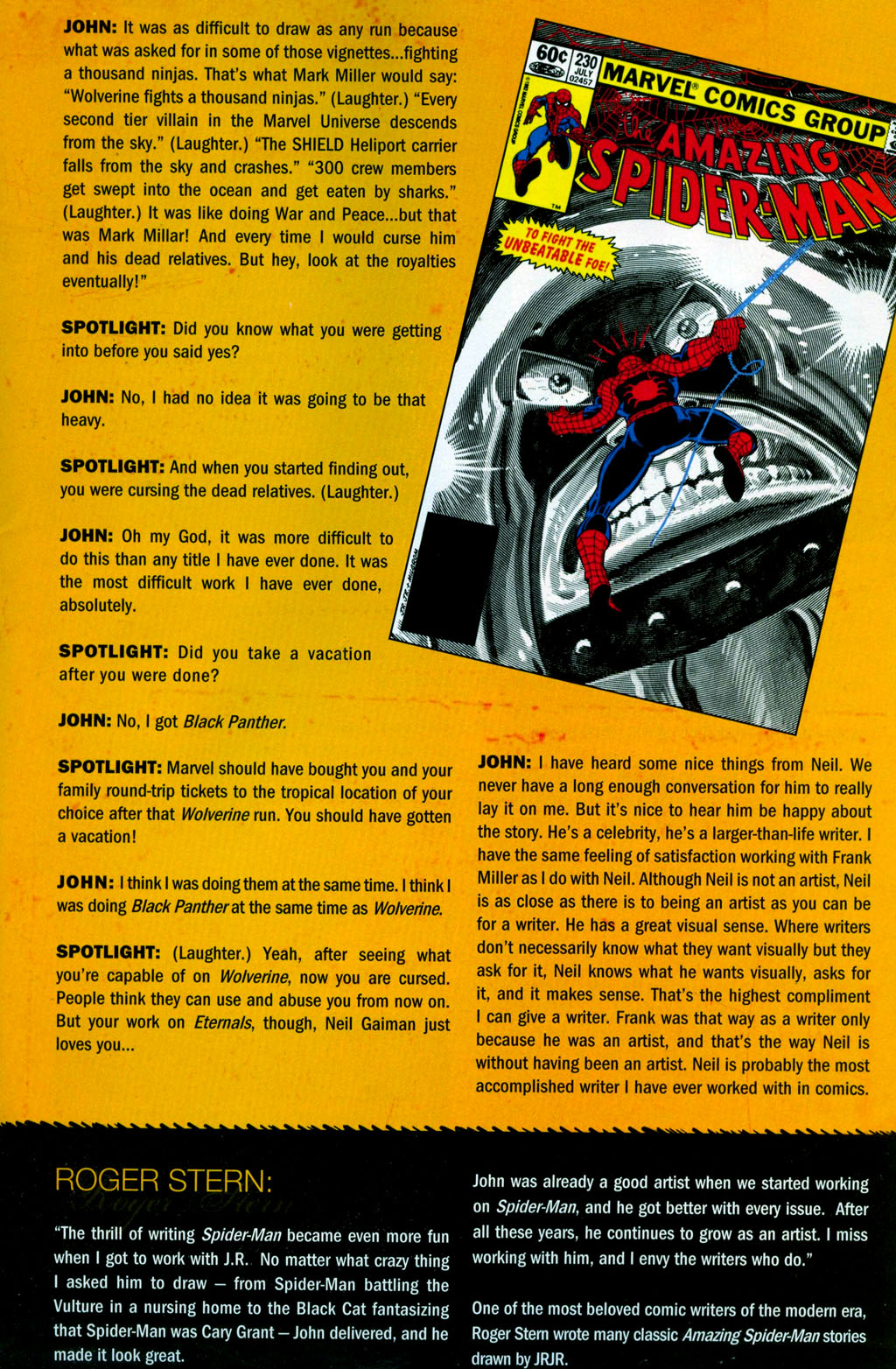 Read online John Romita Jr. 30th Anniversary Special comic -  Issue # Full - 52