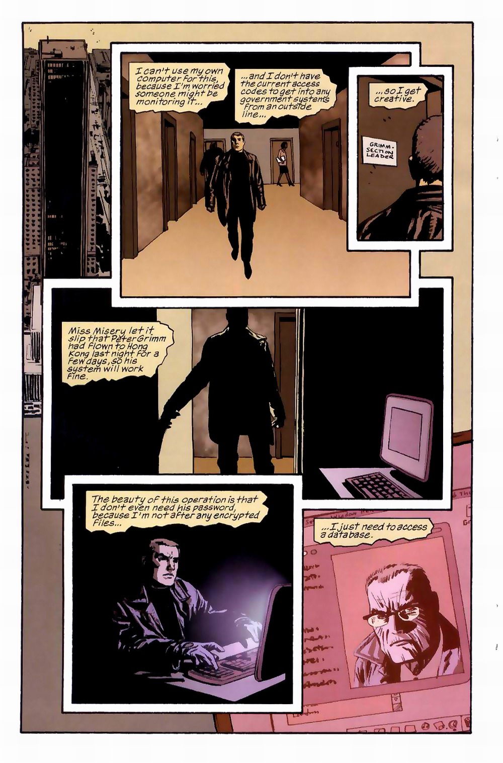 Read online Sleeper comic -  Issue #7 - 19