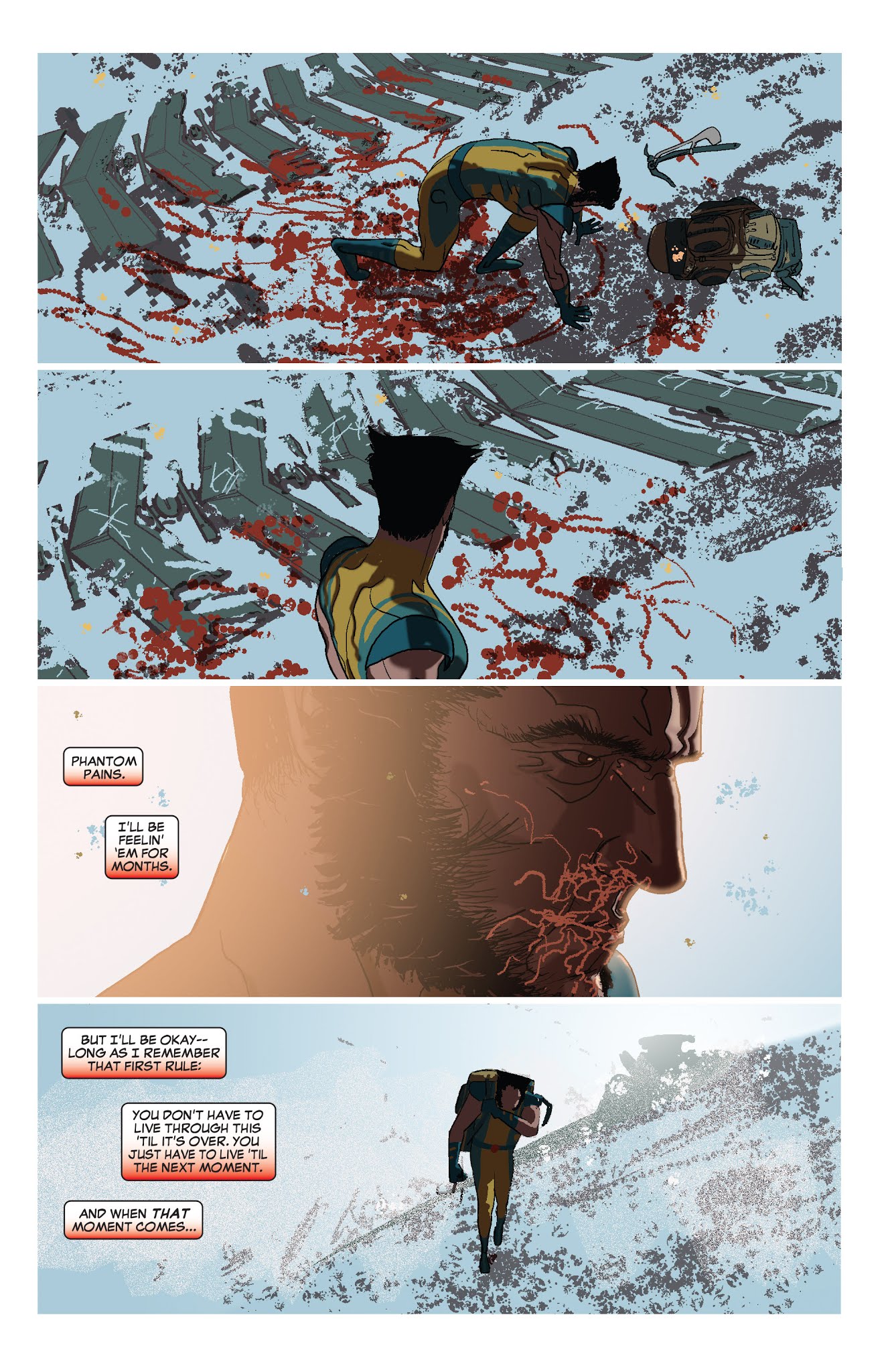 Read online Wolverine: Blood & Sorrow comic -  Issue # TPB - 15