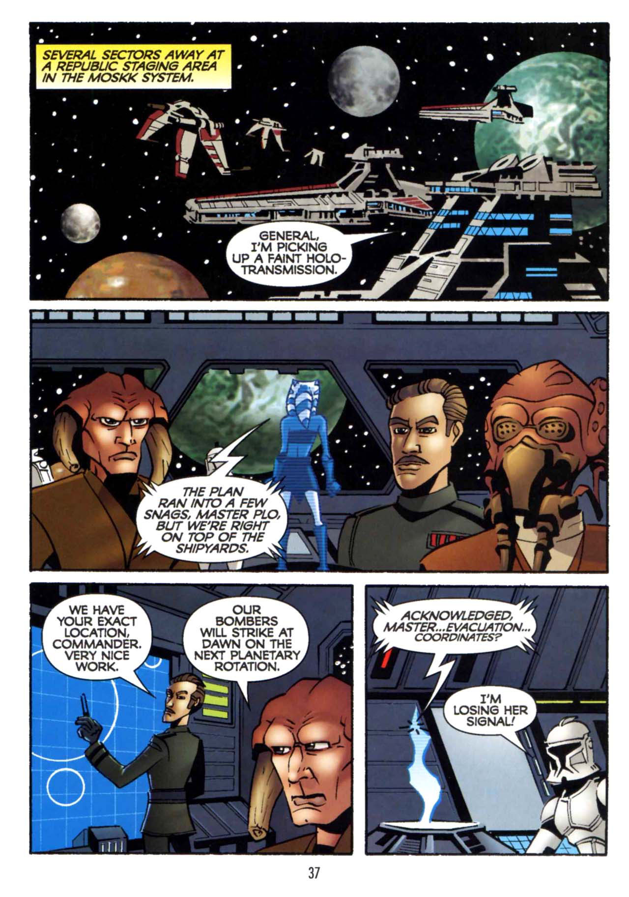 Read online Star Wars: The Clone Wars - Shipyards of Doom comic -  Issue # Full - 35