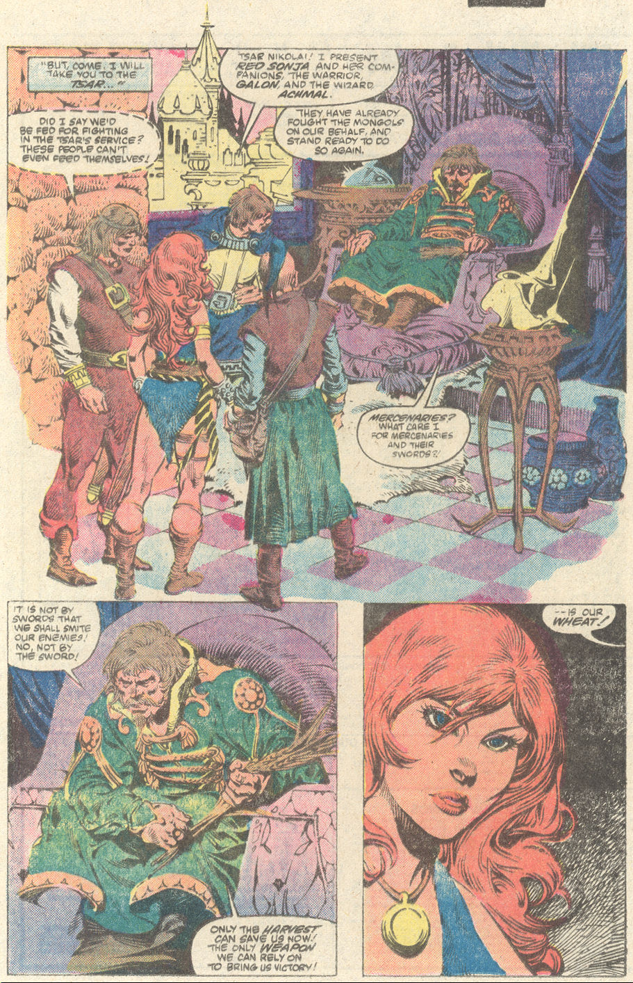 Read online Red Sonja (3rd Series) comic -  Issue #7 - 9