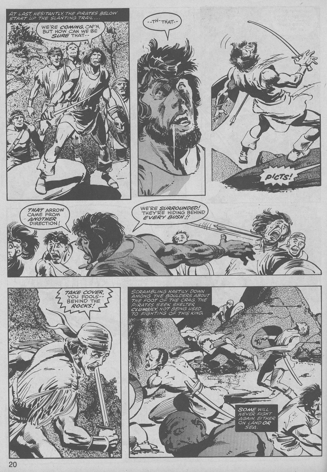 Read online The Savage Sword Of Conan comic -  Issue #48 - 20