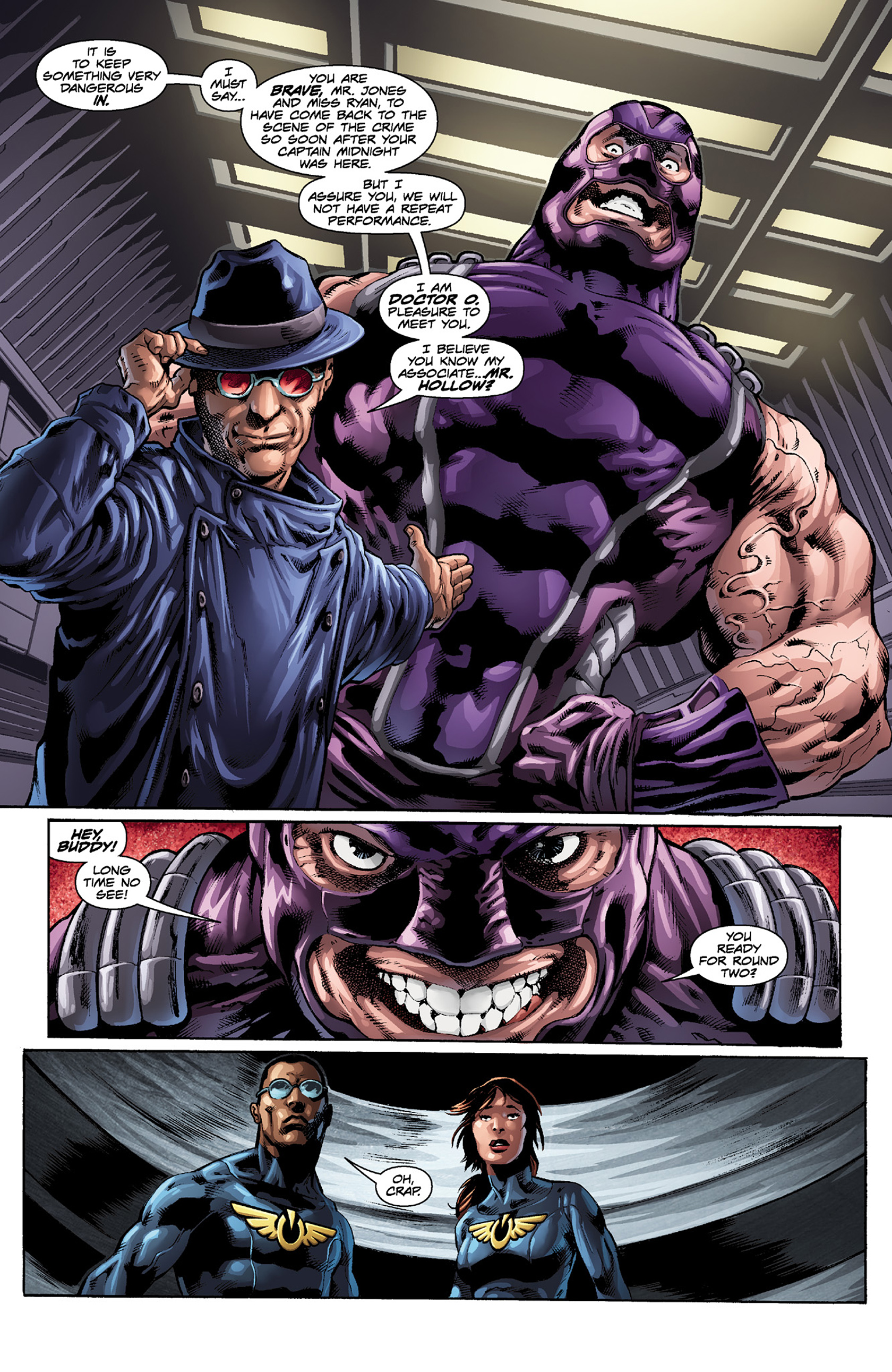 Read online Captain Midnight comic -  Issue #21 - 20