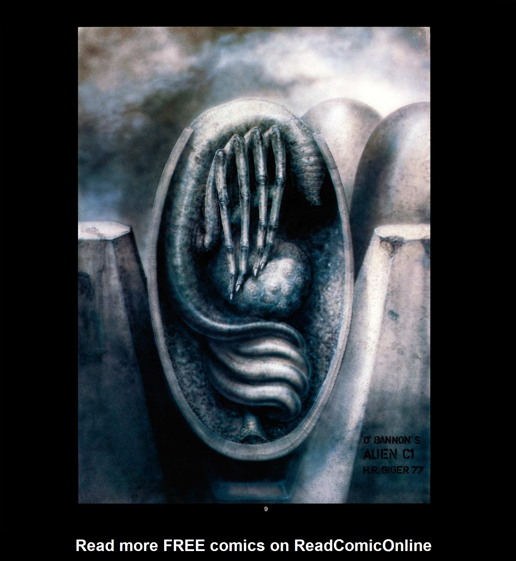 Read online Giger's Alien comic -  Issue # TPB - 11