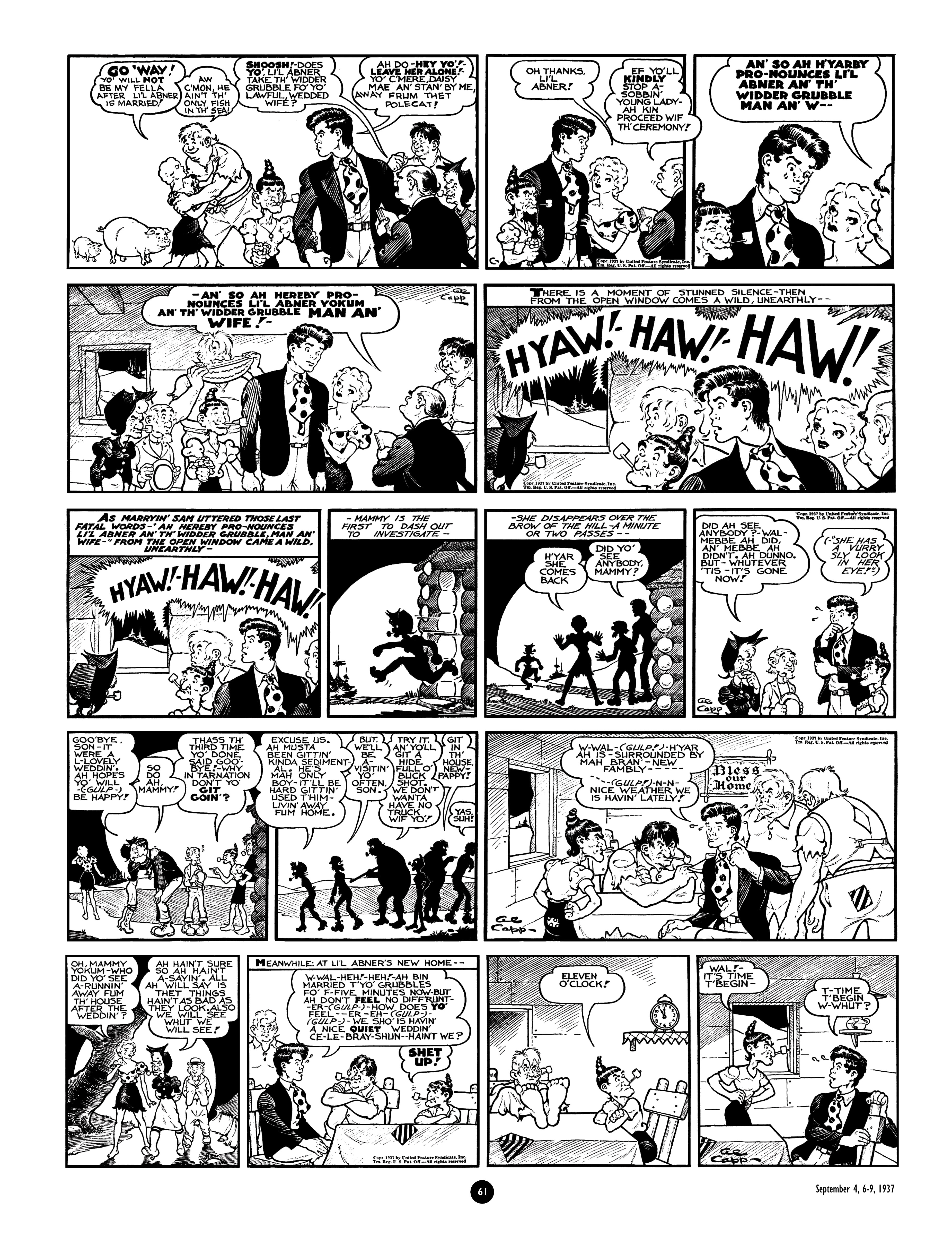 Read online Al Capp's Li'l Abner Complete Daily & Color Sunday Comics comic -  Issue # TPB 2 (Part 1) - 62
