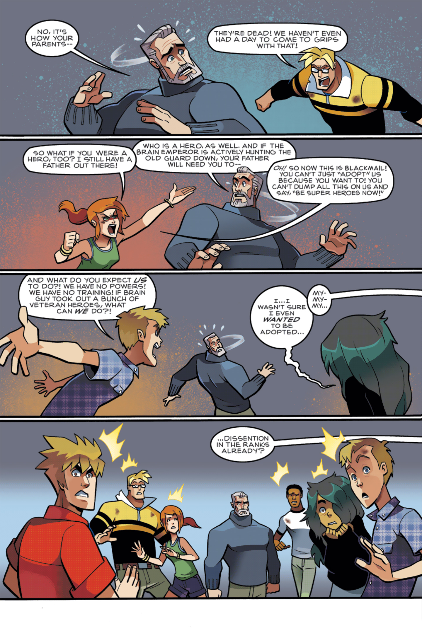 Read online New Crusaders: Rise Of The Heroes comic -  Issue #2 - Act III - 3