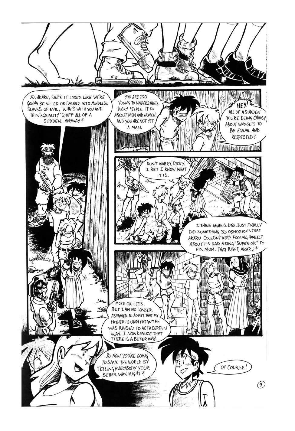 Read online Ninja High School (1986) comic -  Issue #74 - 10