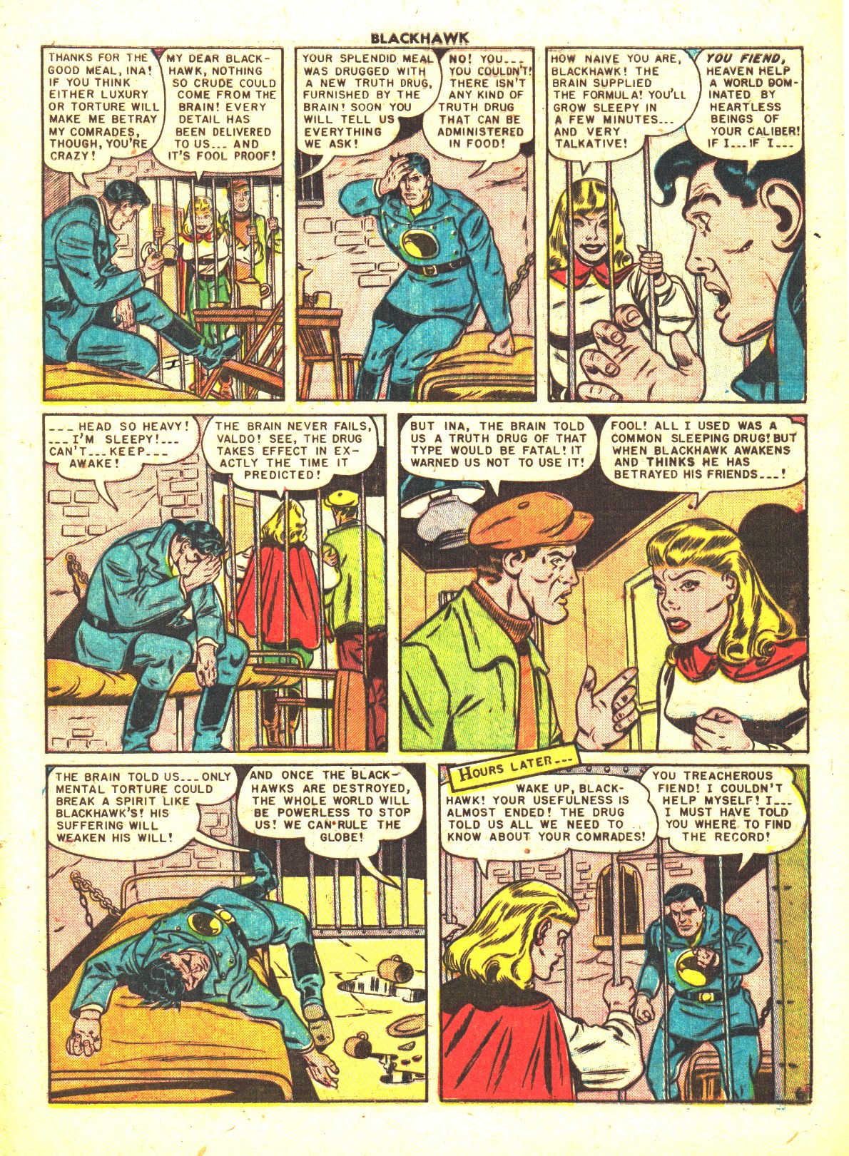 Read online Blackhawk (1957) comic -  Issue #35 - 47