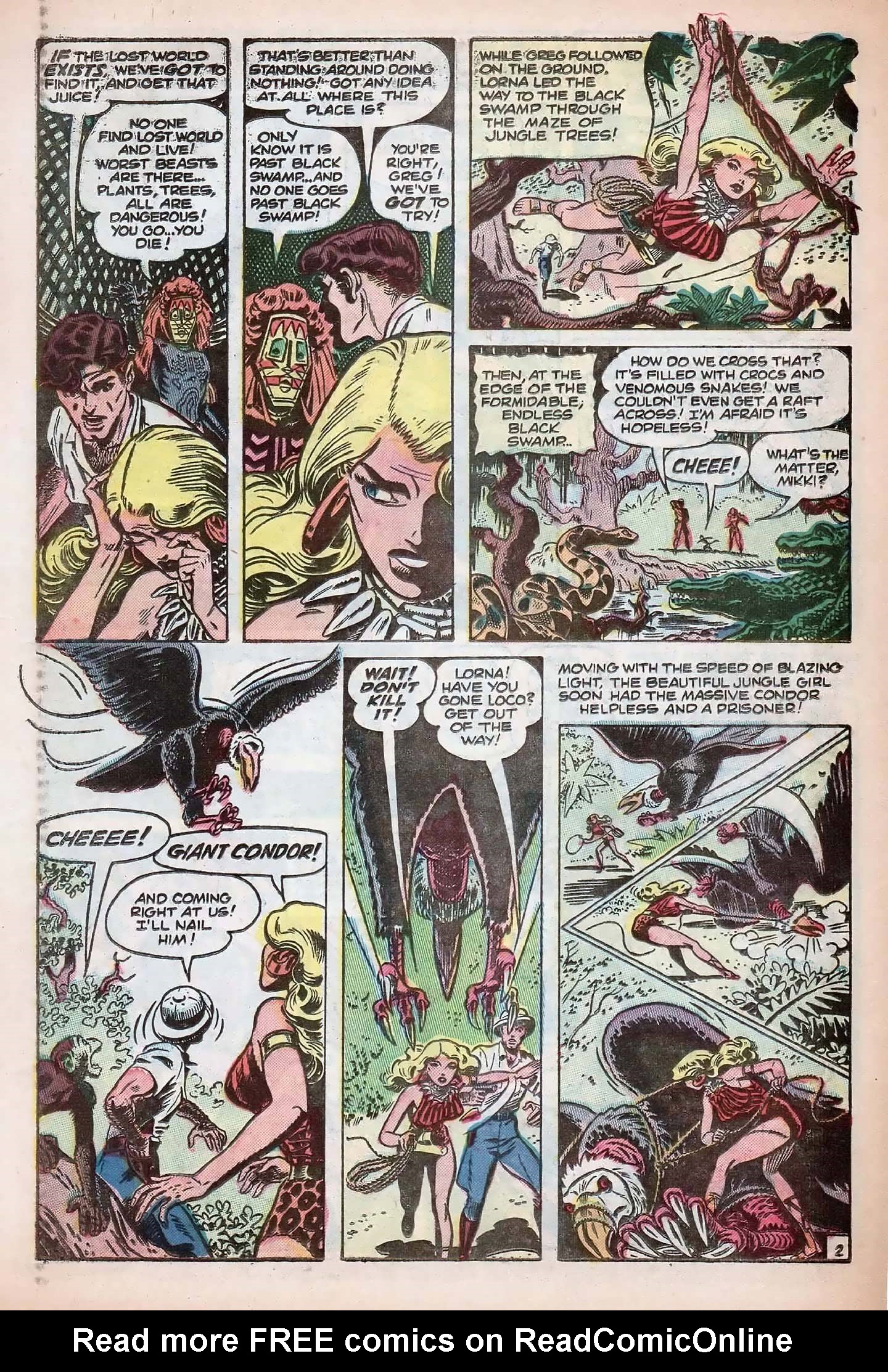 Read online Lorna, The Jungle Girl comic -  Issue #6 - 11