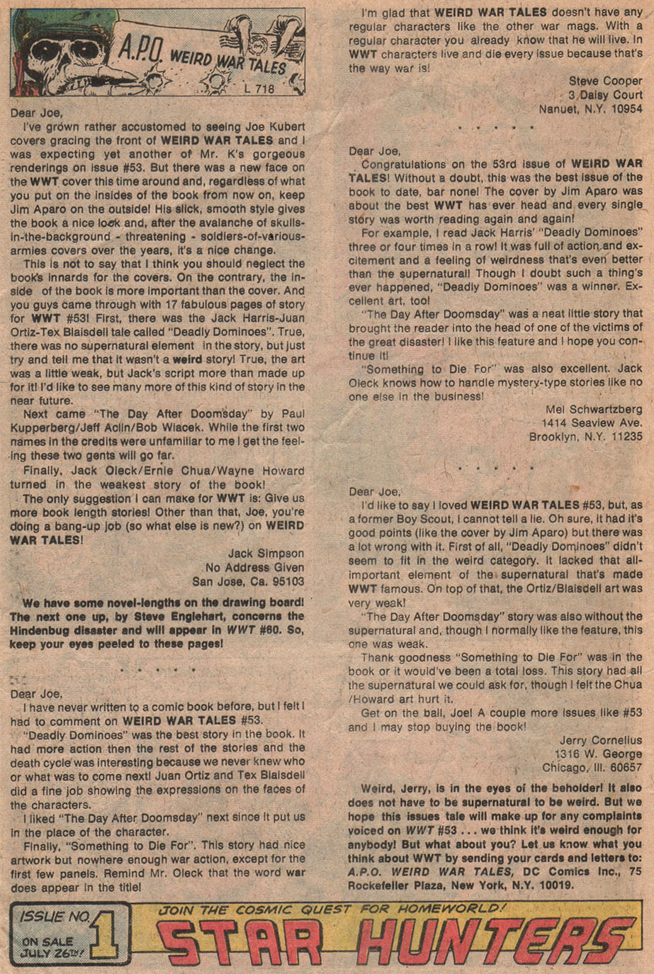 Read online Weird War Tales (1971) comic -  Issue #56 - 32