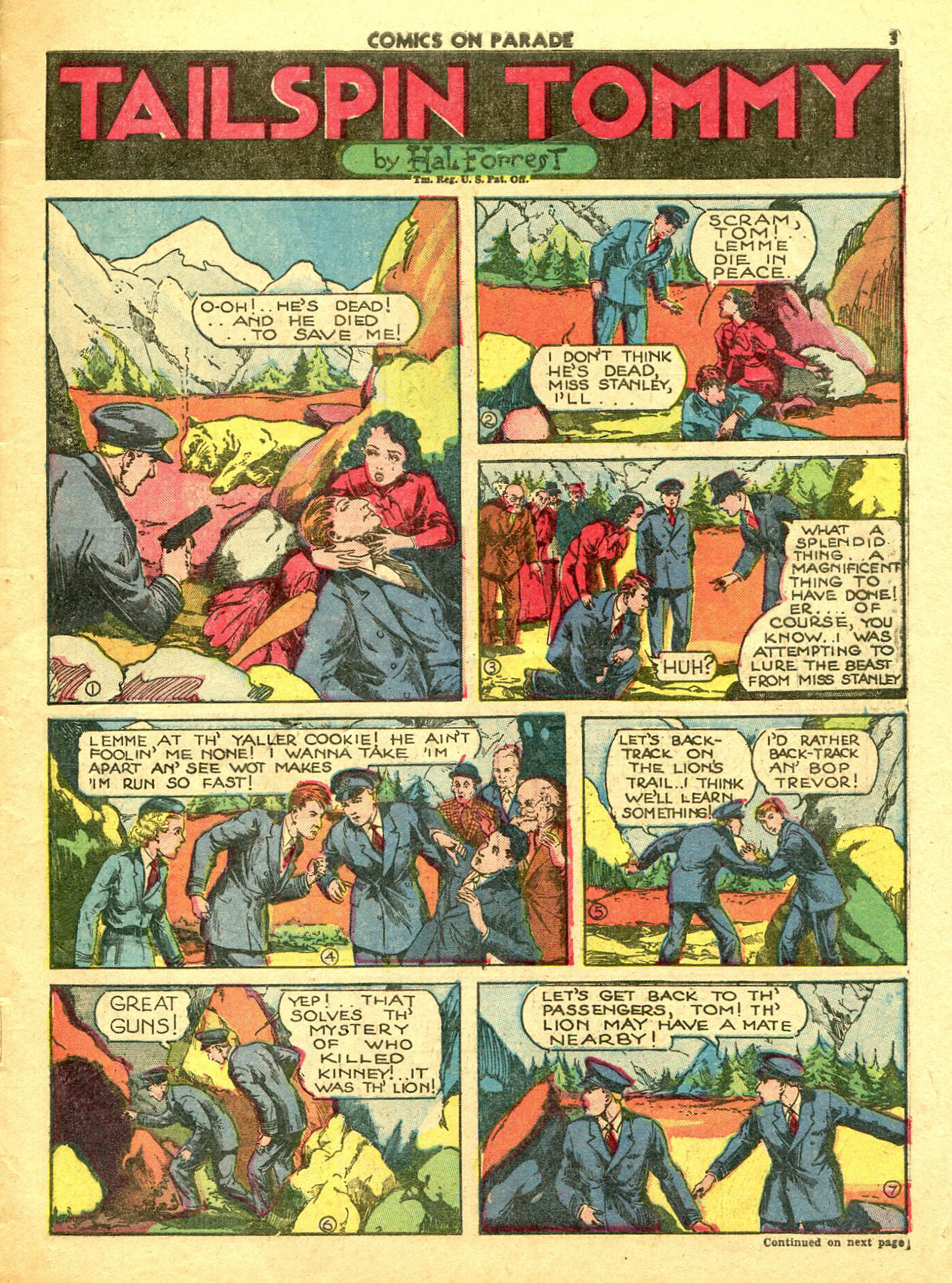 Read online Comics on Parade comic -  Issue #24 - 4
