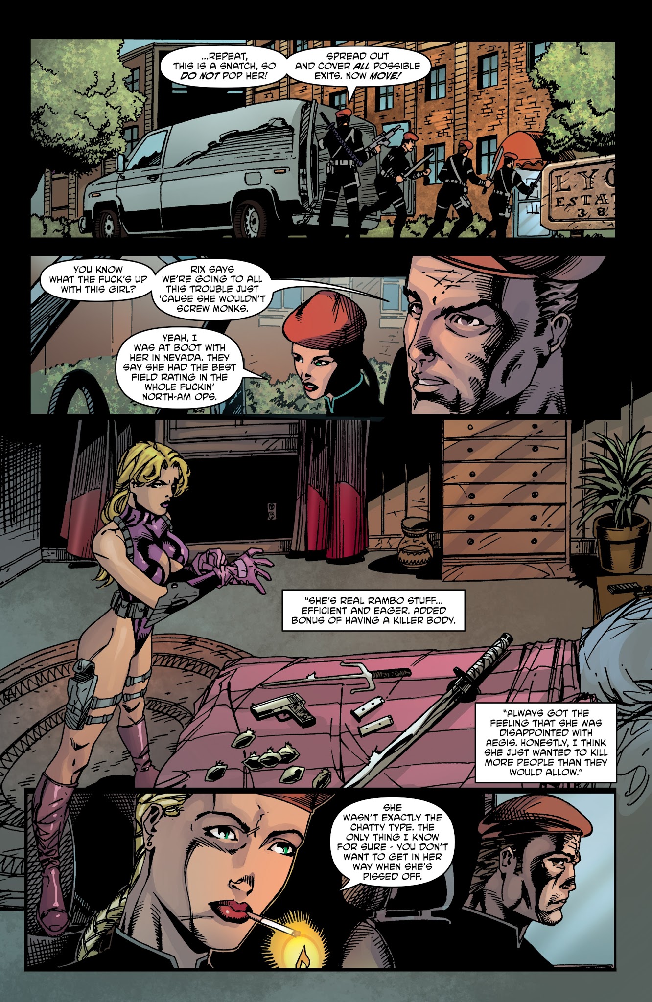 Read online UnHoly comic -  Issue #5 - 21