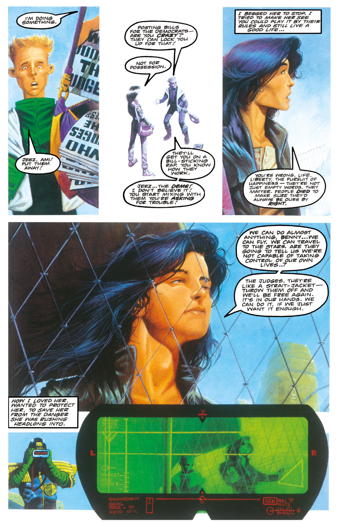 Read online Essential Judge Dredd: America comic -  Issue # TPB (Part 1) - 58