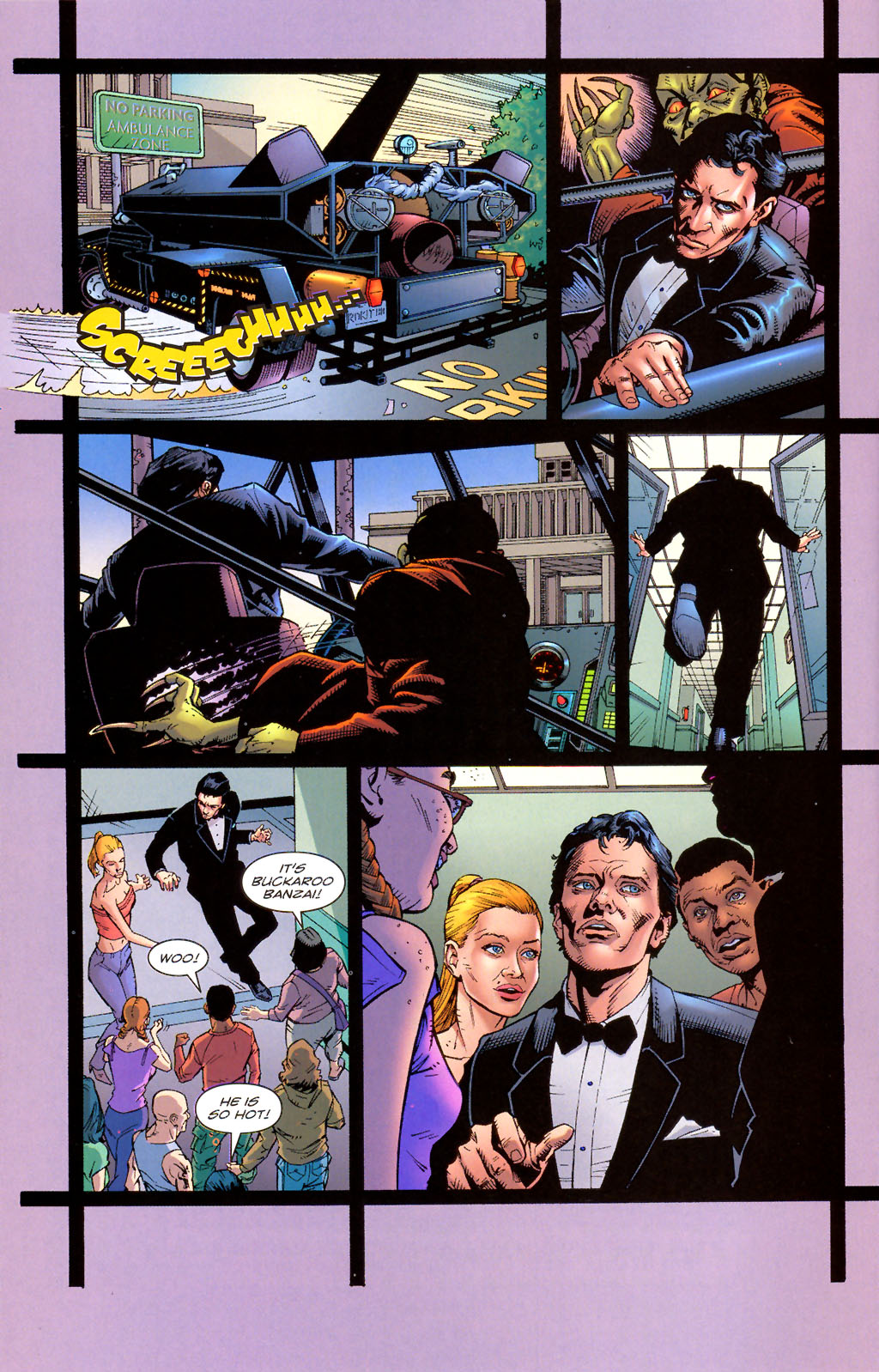Read online Buckaroo Banzai: Return of the Screw (2006) comic -  Issue #1 - 4