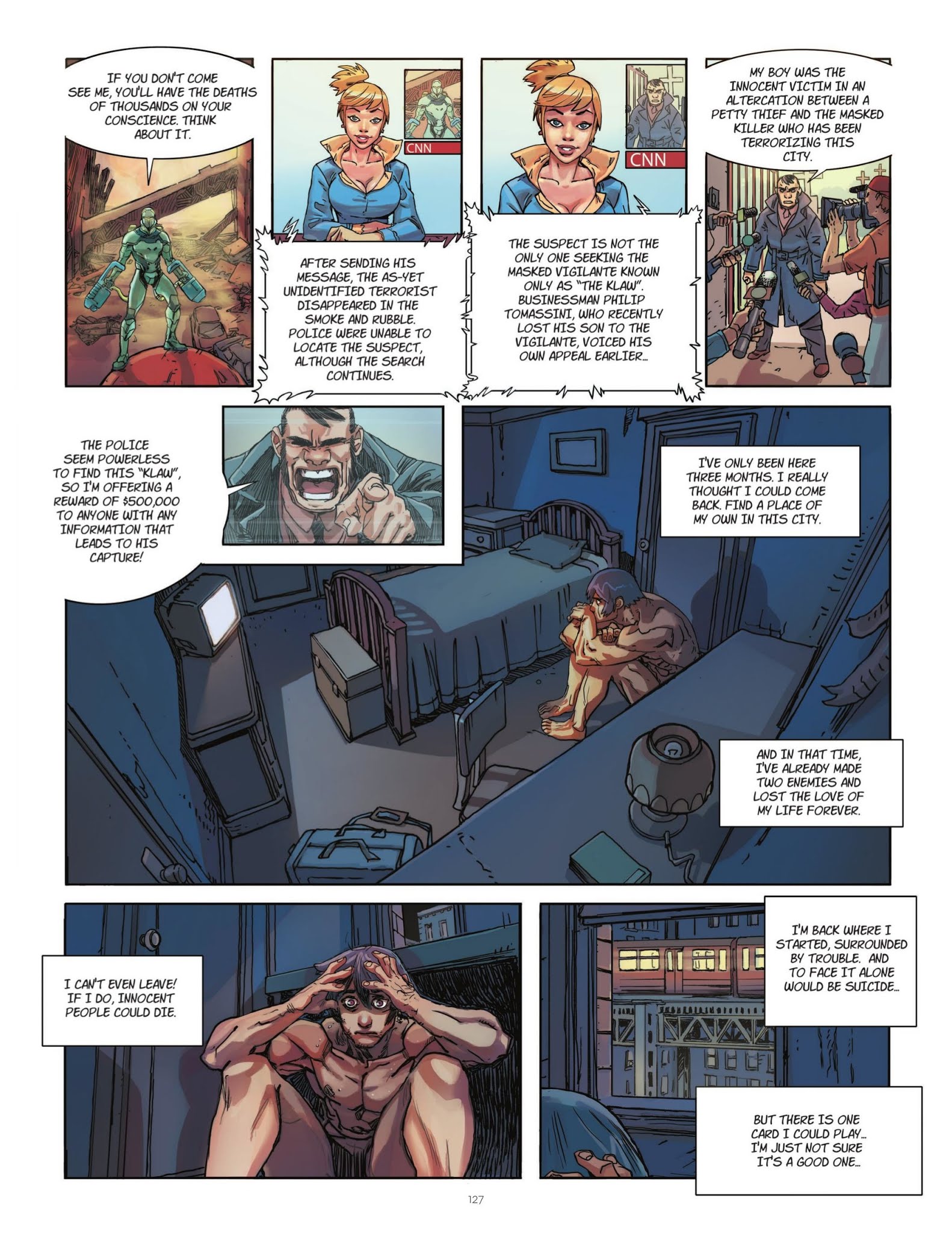Read online Klaw comic -  Issue # TPB 1 - 128